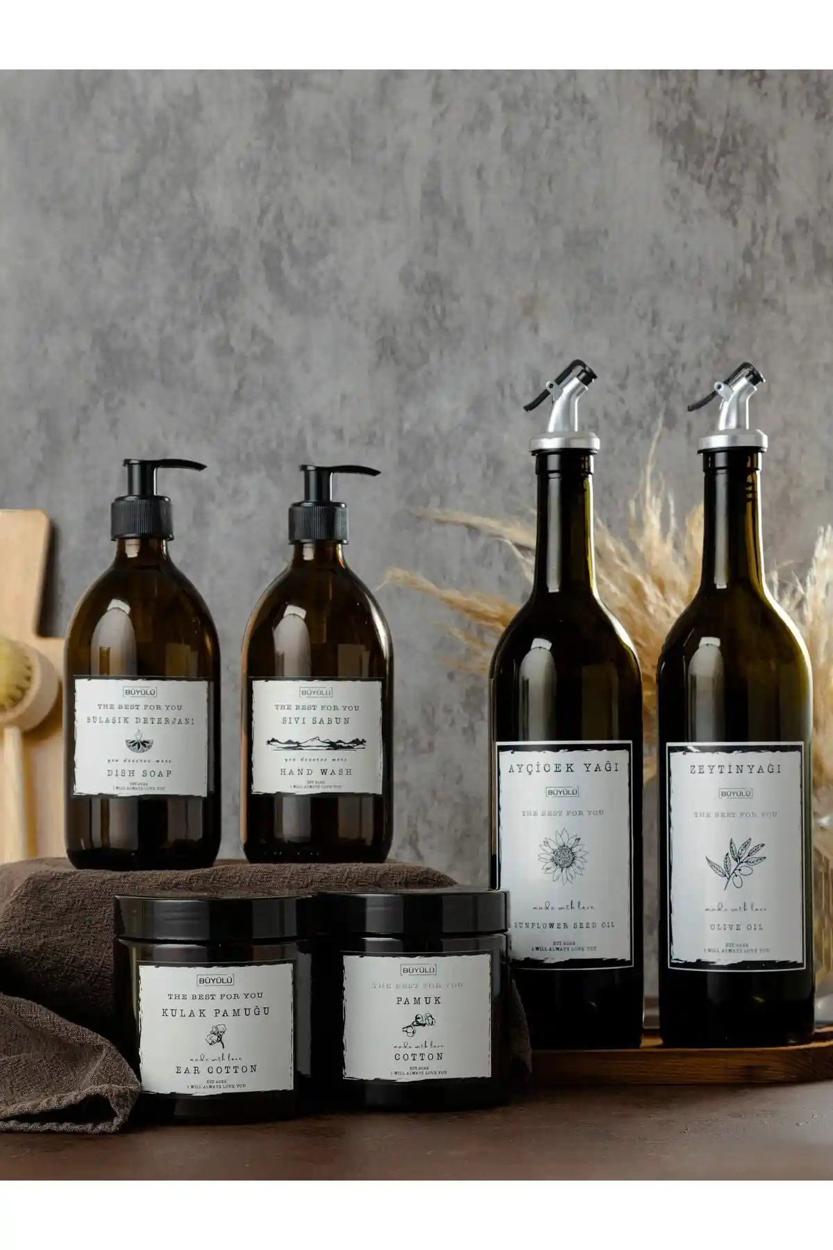 Büyülü Home 3'lü Set: Şık ve Fonksiyonel Ev Dekorasyonu İçin Modern Tasarım