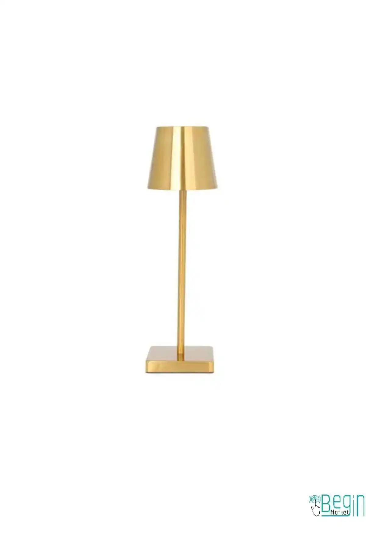 Cata DOKUNMATİK GOLD LED Masa Lambası Modern Şık ve Kablosuz Kullanım İmkanı Sağlar