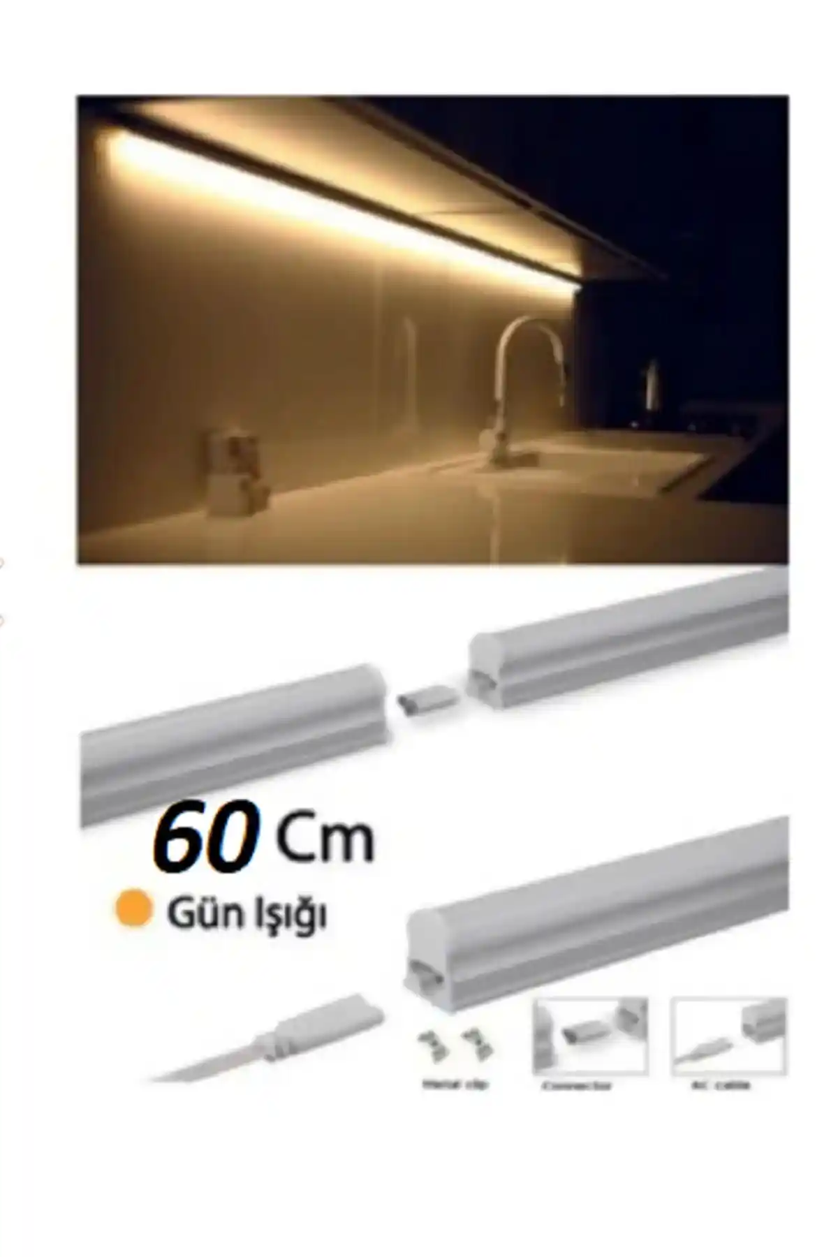 Cata Mutfak Tezgah Altı Aydınlatması: Modern ve Fonksiyonel Tasarım Çözümü