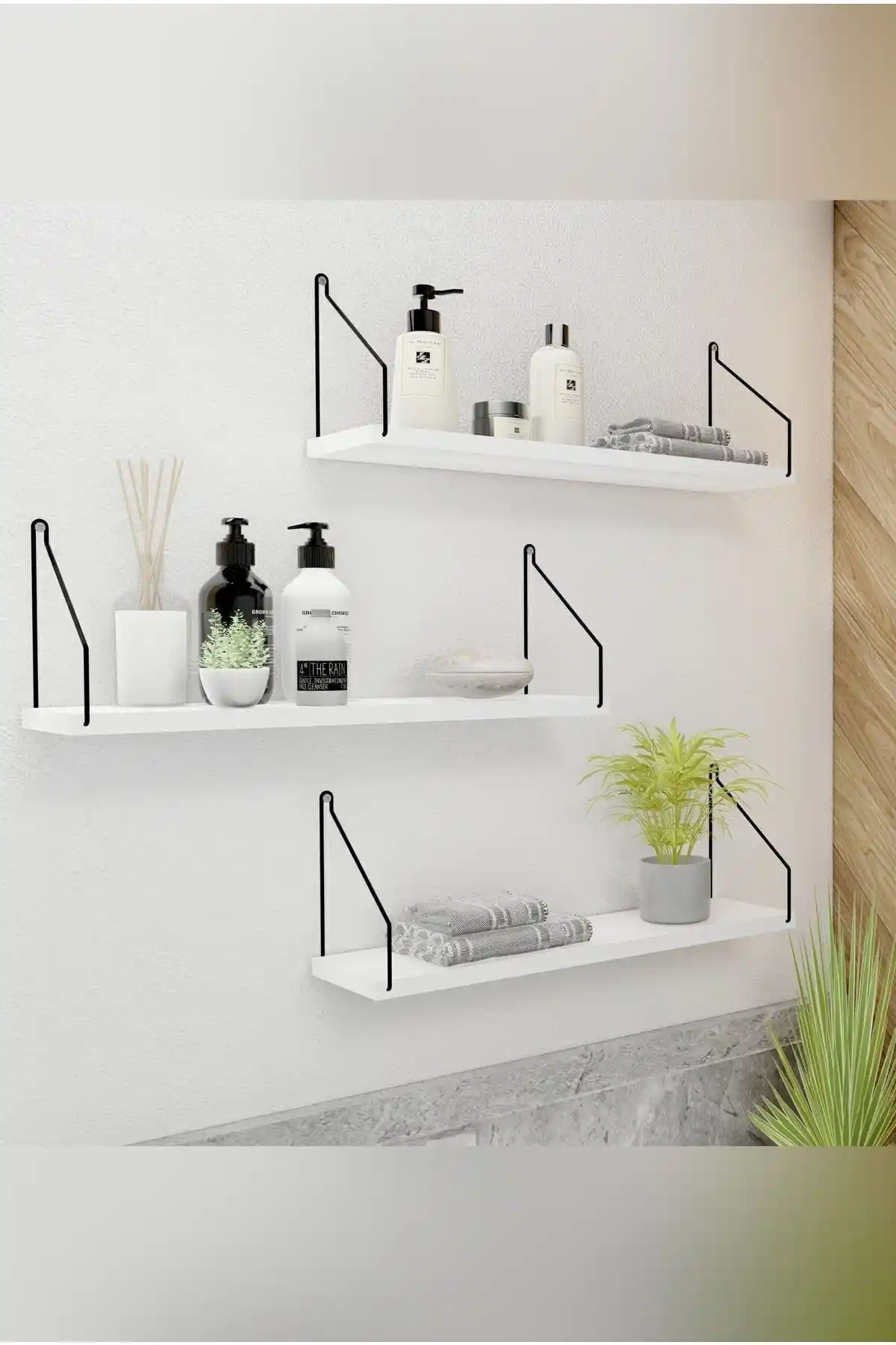 Catchme İskandinav Kitaplık Duvar Rafı Modern Tasarım ve Pratik Kullanım İmkanıyla