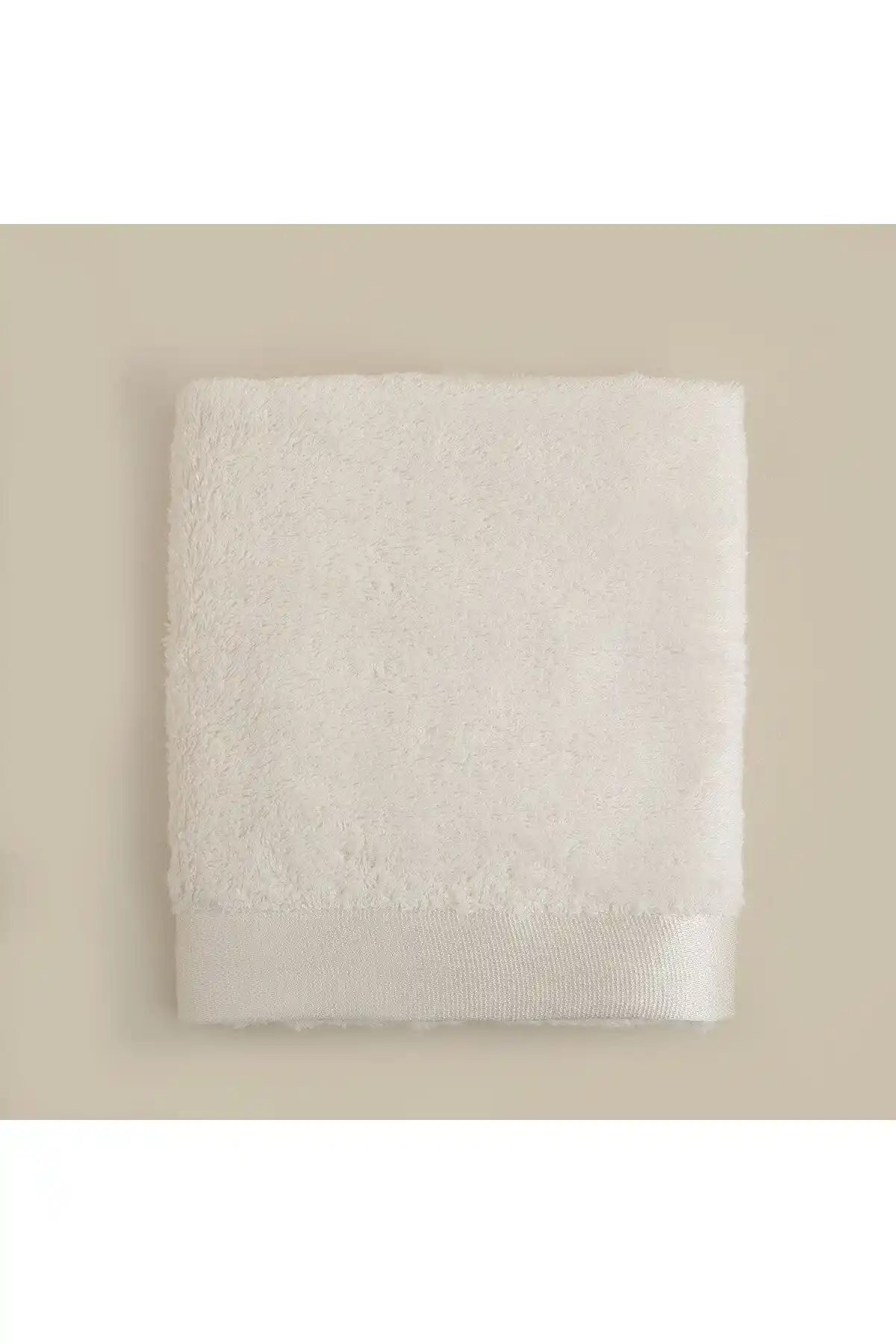 Chakra Floss Yüz Havlusu 50x90 Cm Ekru Doğal Malzemelerle Yüksek Emicilik