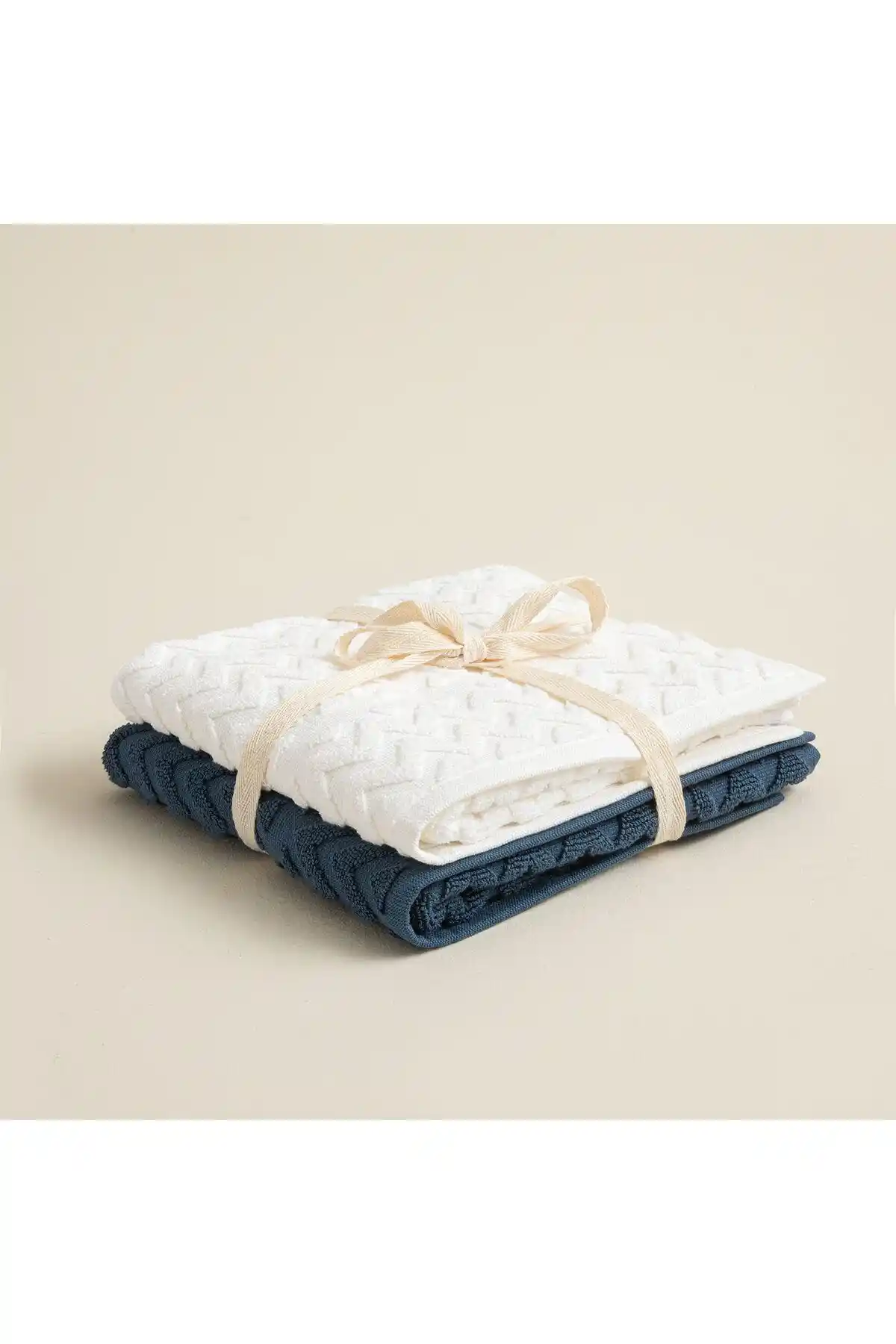 Chakra Zıgzag 2'li Bambu Paspas Seti Modern ve Hijyenik Tasarım Özellikleri