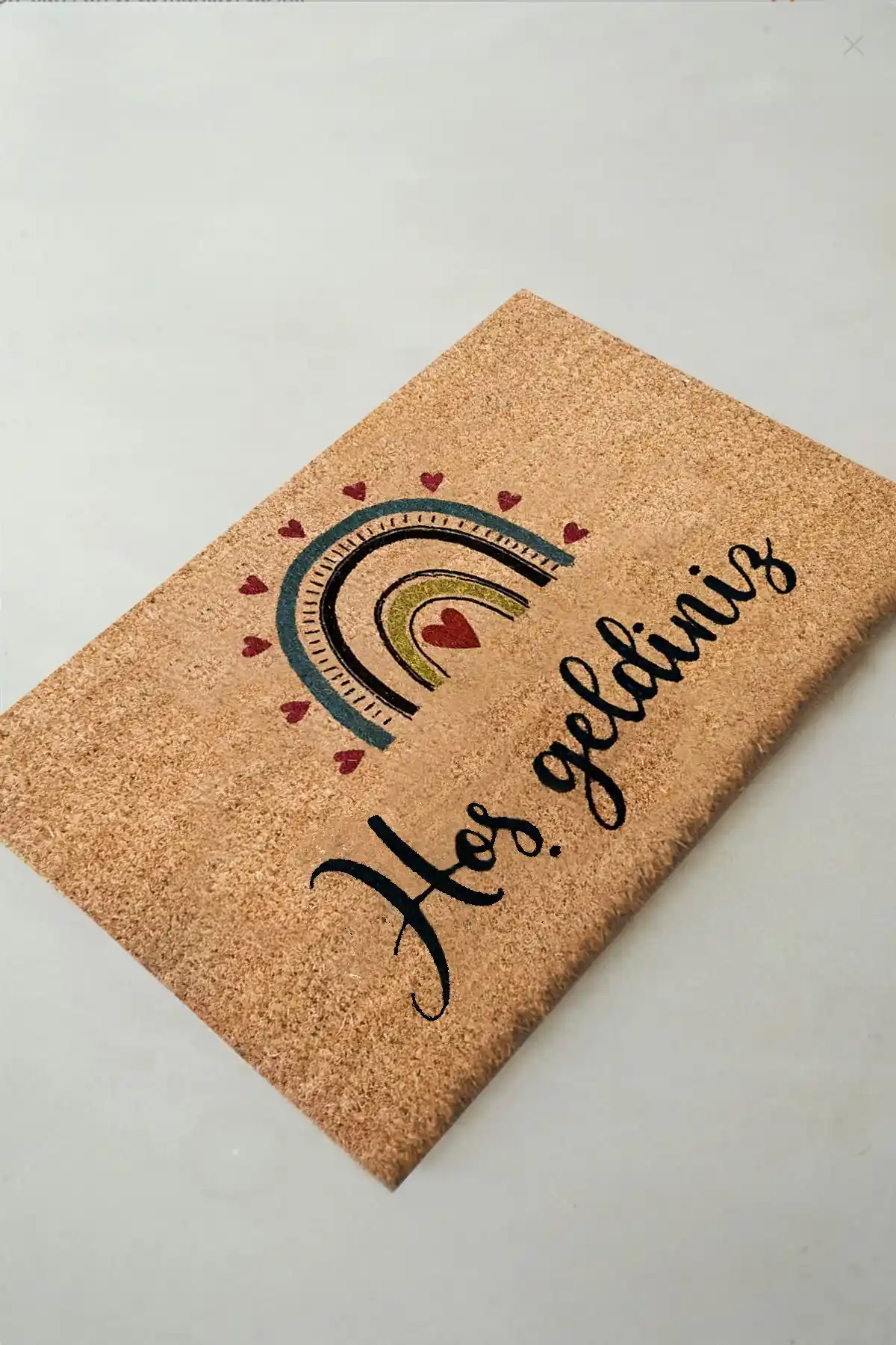 Chilai Home Coco Tunnel Love Doğal Koko Paspas: Estetik ve Dayanıklılık Bir Arada