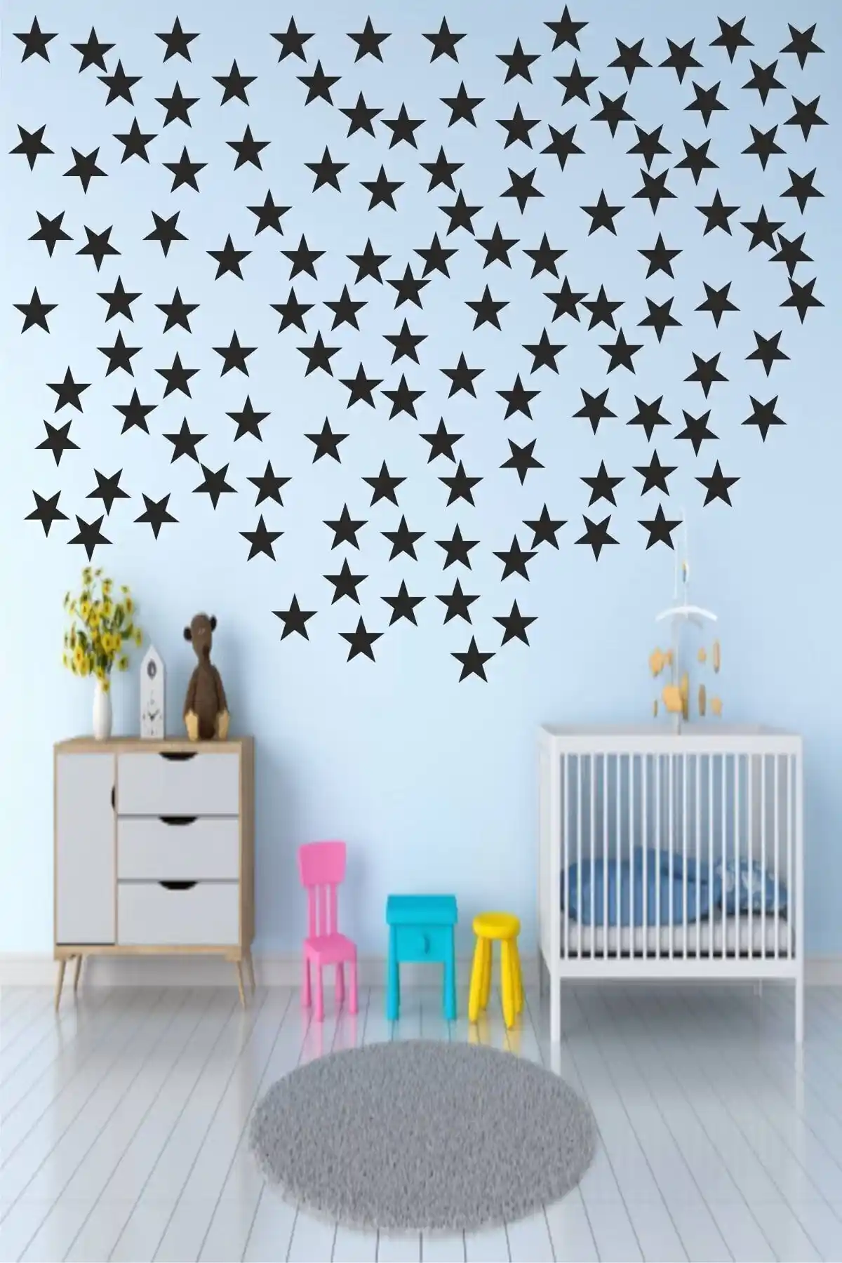 Çocuk Odası Dekorasyonu İçin MDF Lazer Kesim ve Duvar Sticker Karşılaştırması