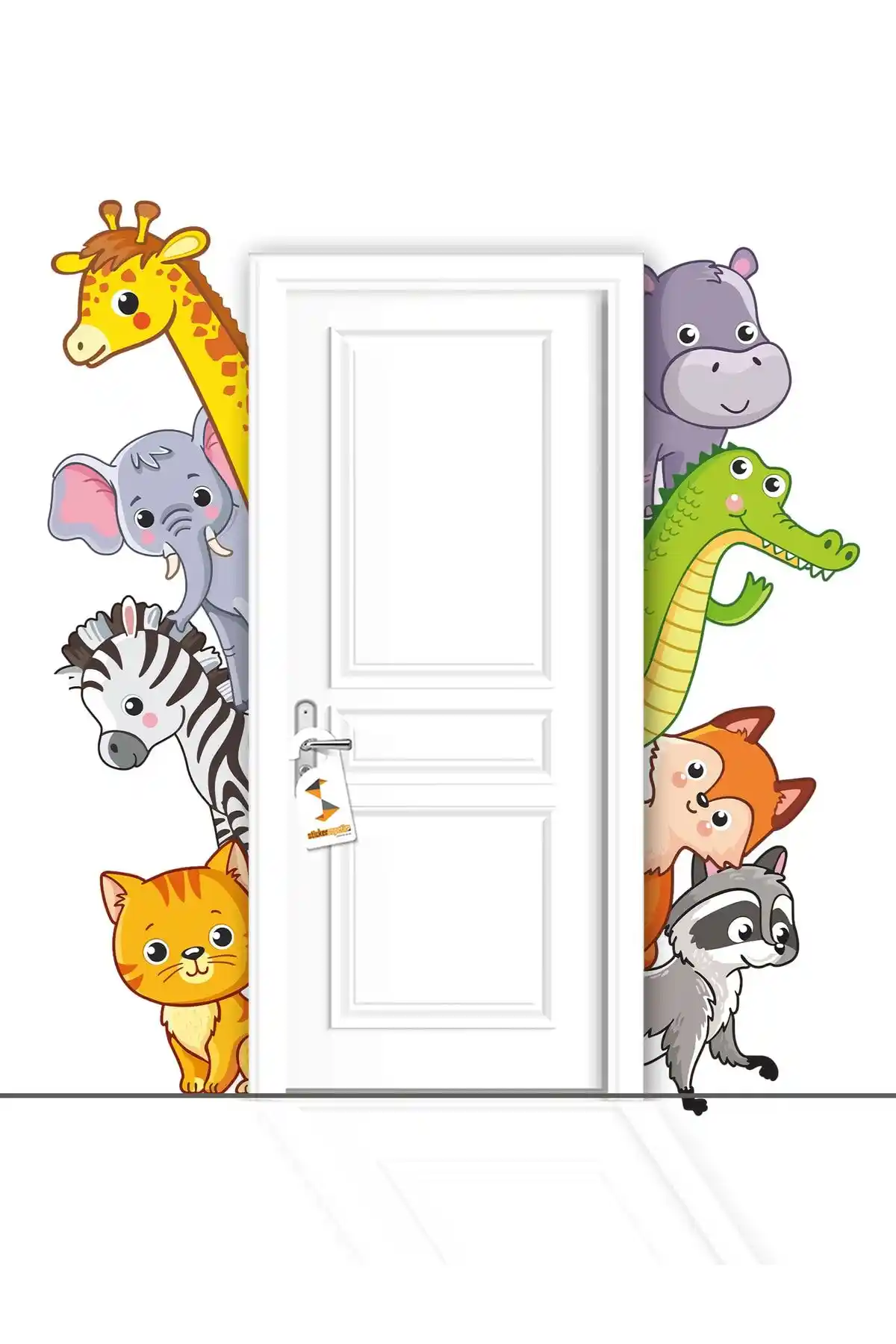 Çocuk Odası Dekorasyonunda Sevimli Safari Hayvanlar Duvar Stickerleri Rehberi