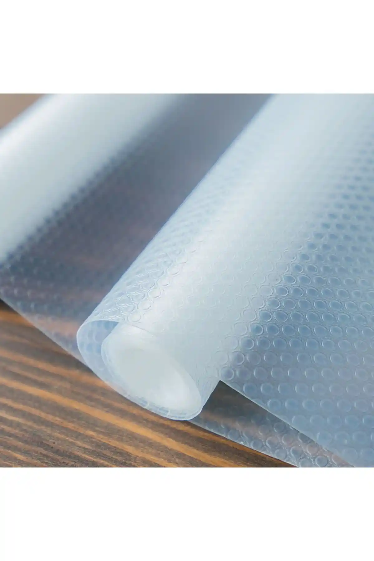 Çok Amaçlı Şeffaf Kaydırmaz Eva Kaymaz Raflık Çözümü 45x200 Cm