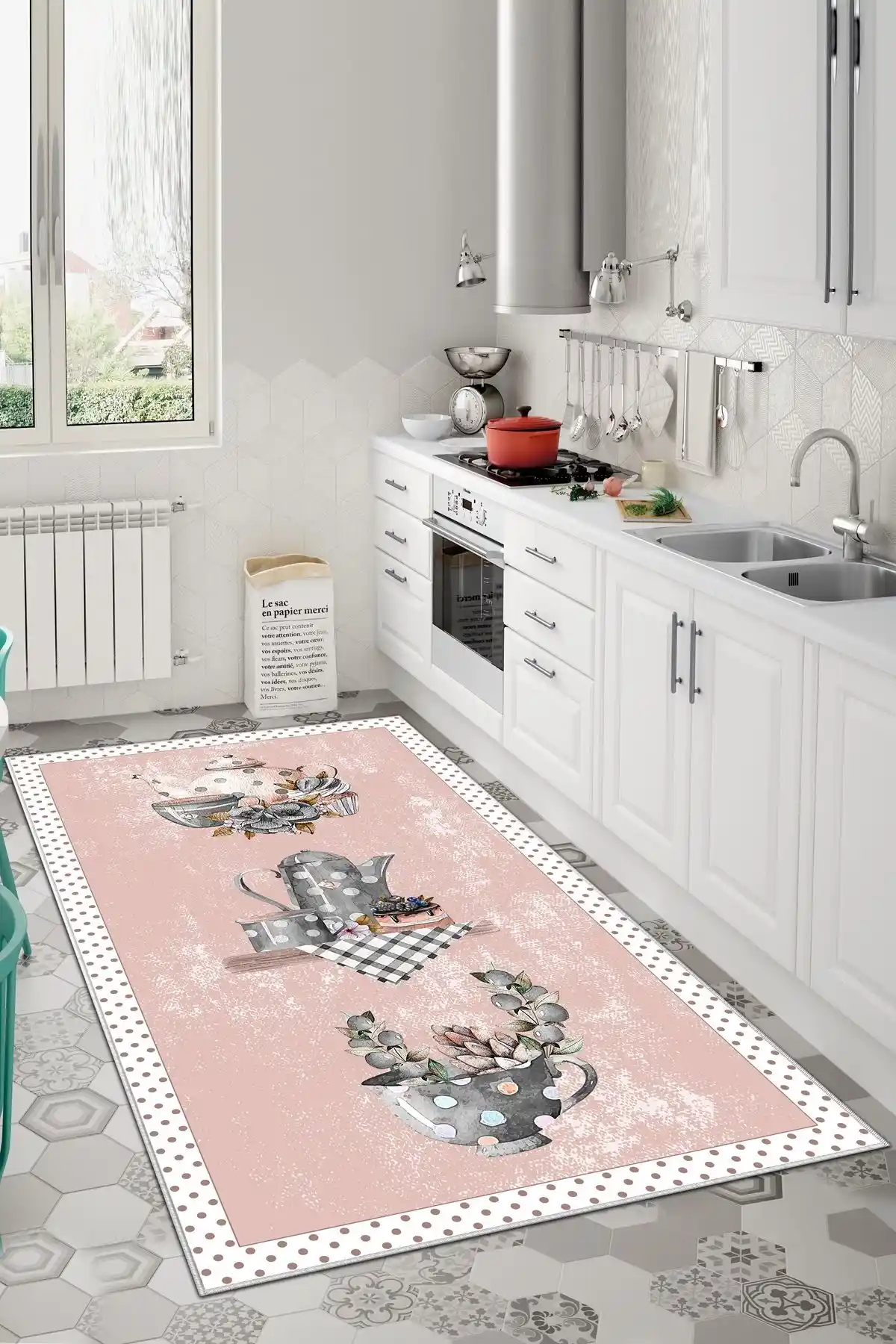 Confidence Home Dijital Baskılı Kaymaz Tabanlı Modern Mutfak Halısı Ürün İncelemesi