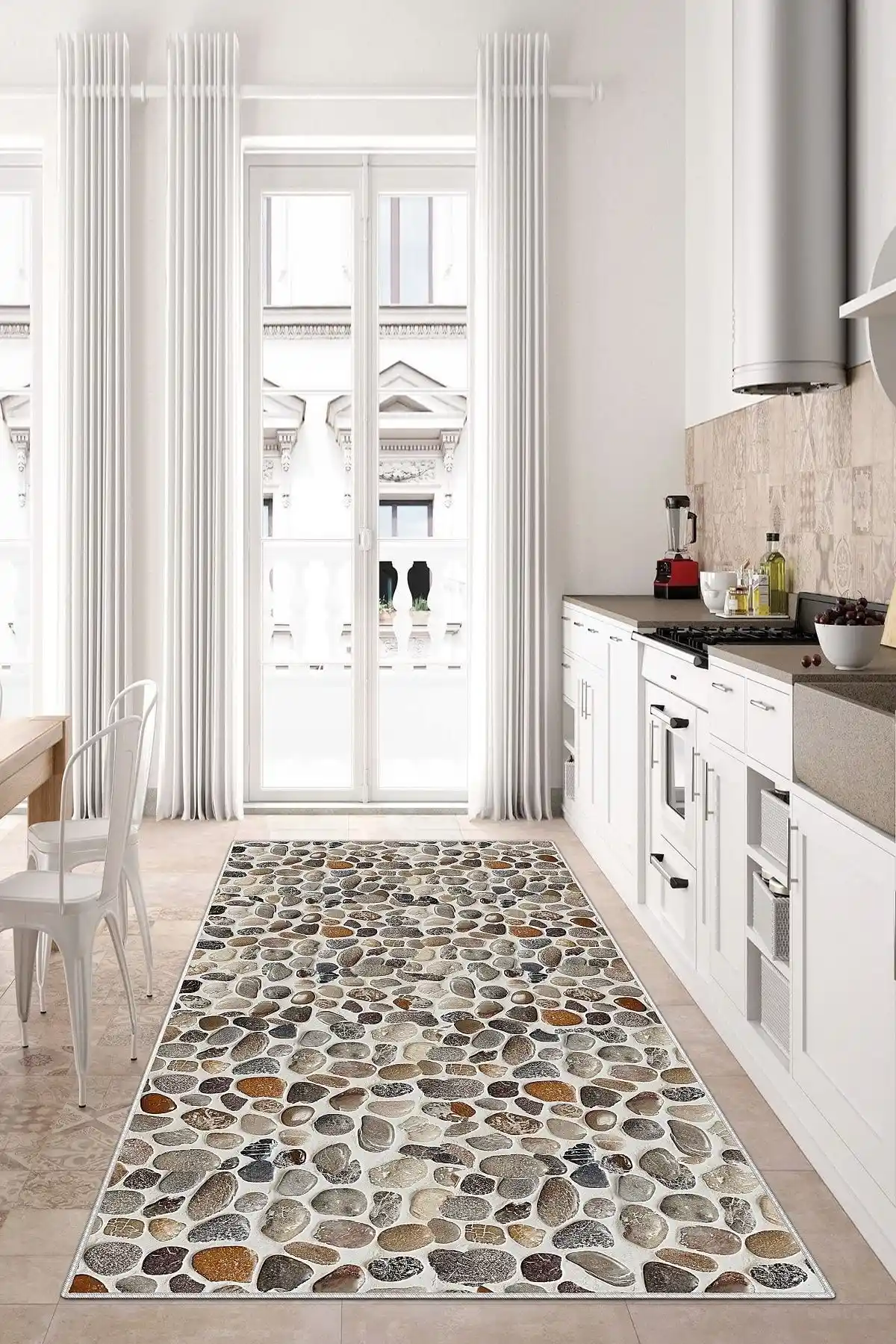 Confidence Home Dijital Baskılı ve Yıkanabilir Modern Salon Halısı Özellikleri