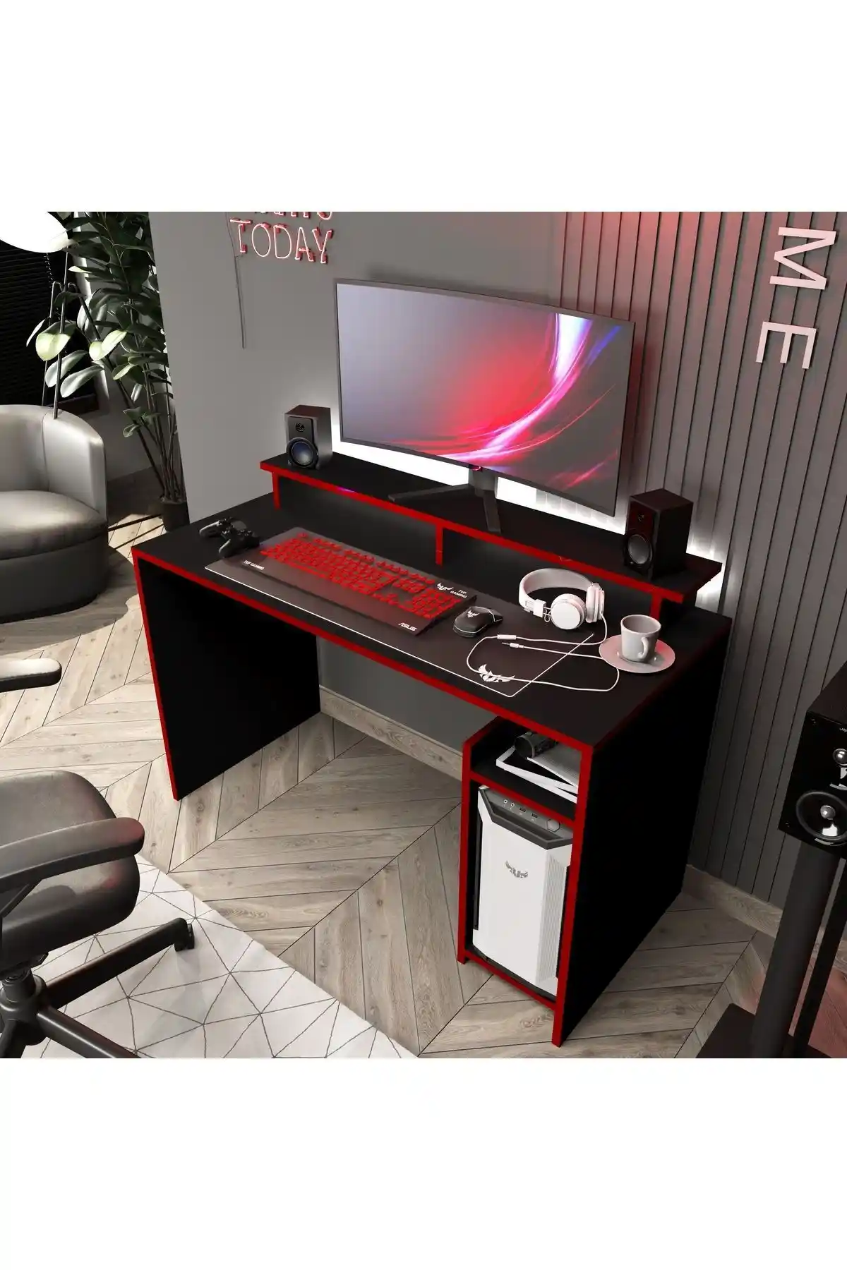 Cool Home Gama Ledli Oyuncu Masası: Modern Tasarım ve Fonksiyonellik Bir Arada