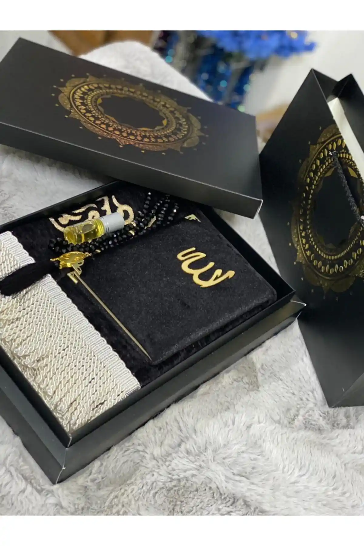 Damat Bohçası Seccade Tesbih Seti: Şık ve Dayanıklı İbadet Ürünü Özellikleri