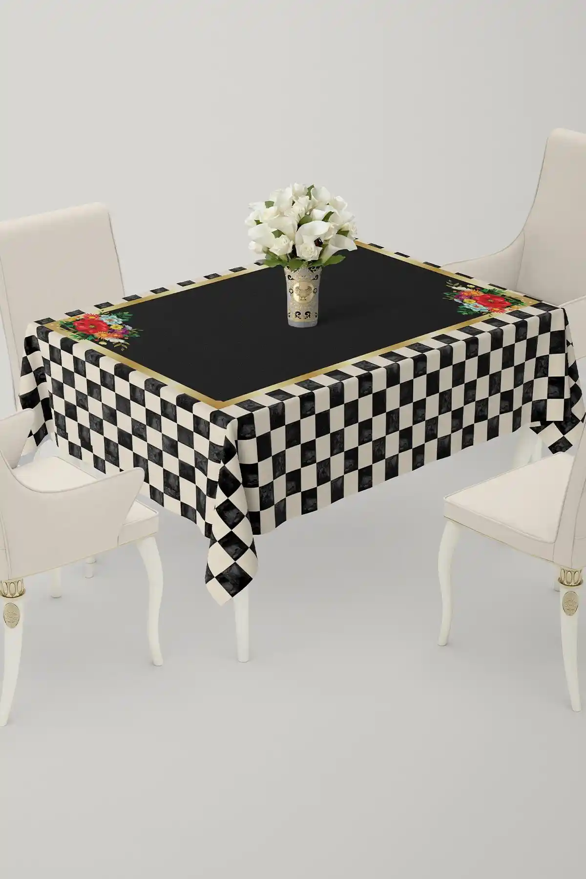 Daniel Home Design Baskılı Yıkanabilir Masa Örtüsü: Şıklık ve Pratiklik Sunan Modern Tasarım