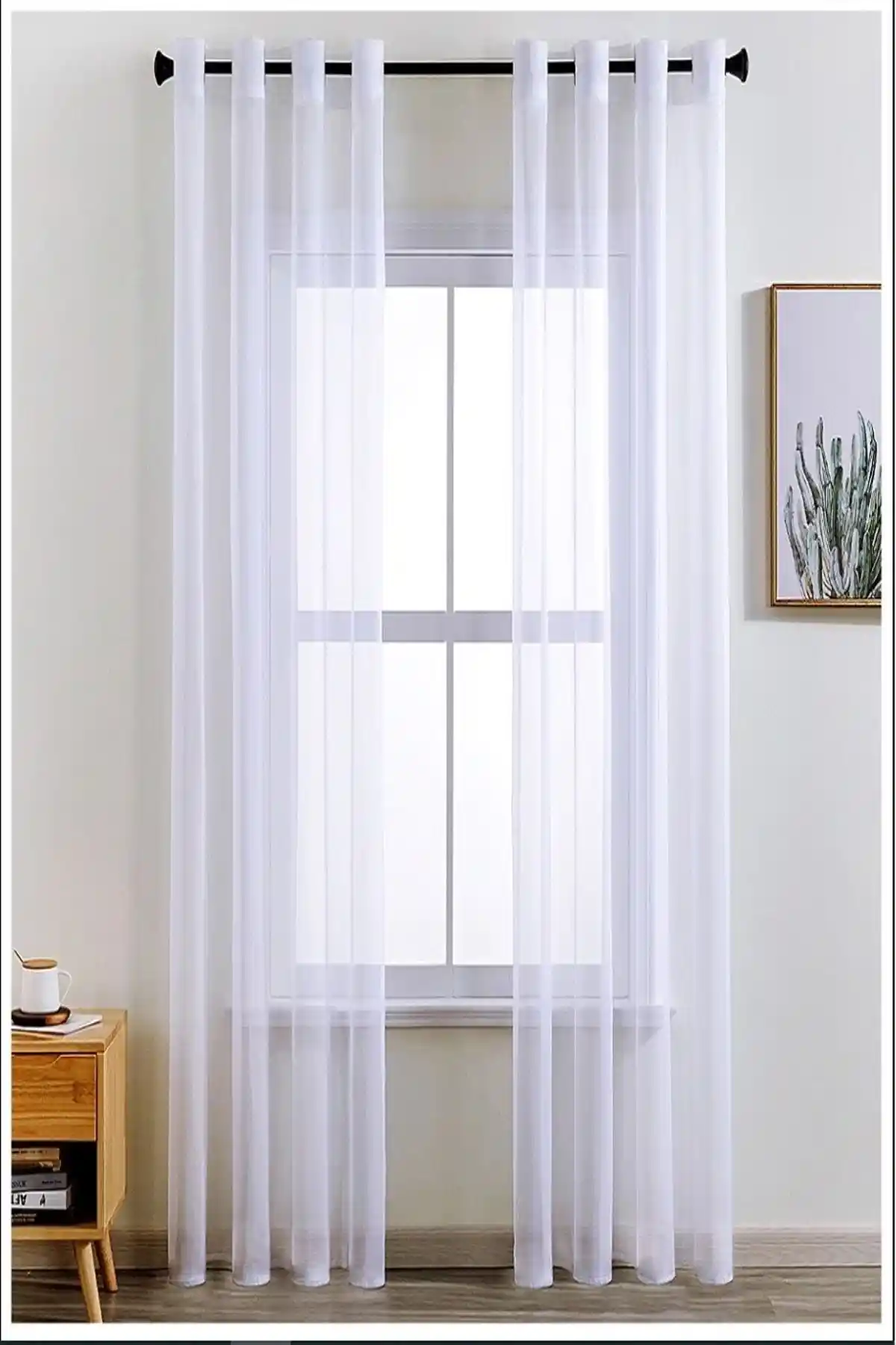 De'Vor Rustikli Tül Perde: Estetik ve Dayanıklılığı Bir Arada Sunan Modern Tasarım