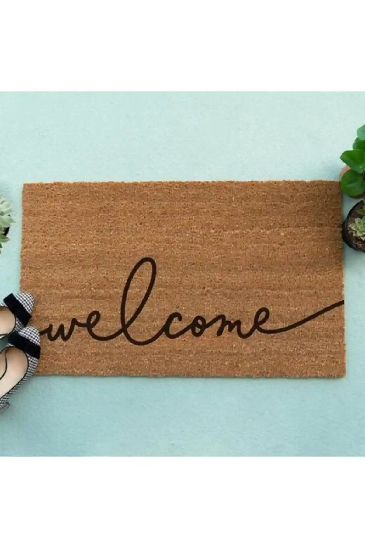 DefLife Home Simple Welcome Koko Paspas ile Girişinizde Şıklık ve Dayanıklılık