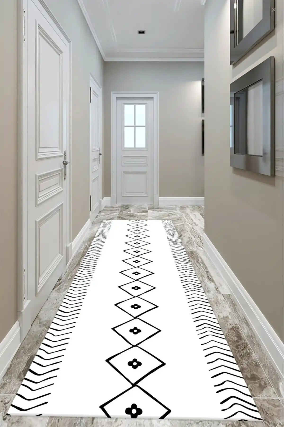 DEKOMOD Dekoratif Dijital Baskılı Kaymaz Taban Kadife Halı Çeşitleri ve Özellikleri