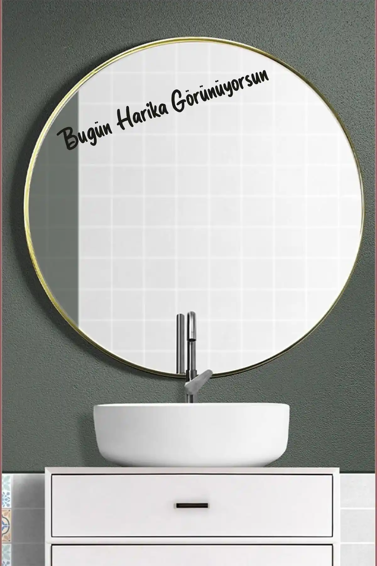 Dekoratif Duvar Aynası ve Cam Sticker Modern İç Mekan Dekorasyonu İçin Uygun