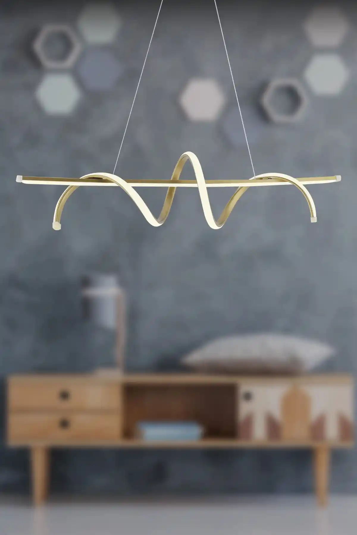 Dekorluna Modern LED Avize: Şık Tasarım ve Yüksek Performanslı Aydınlatma