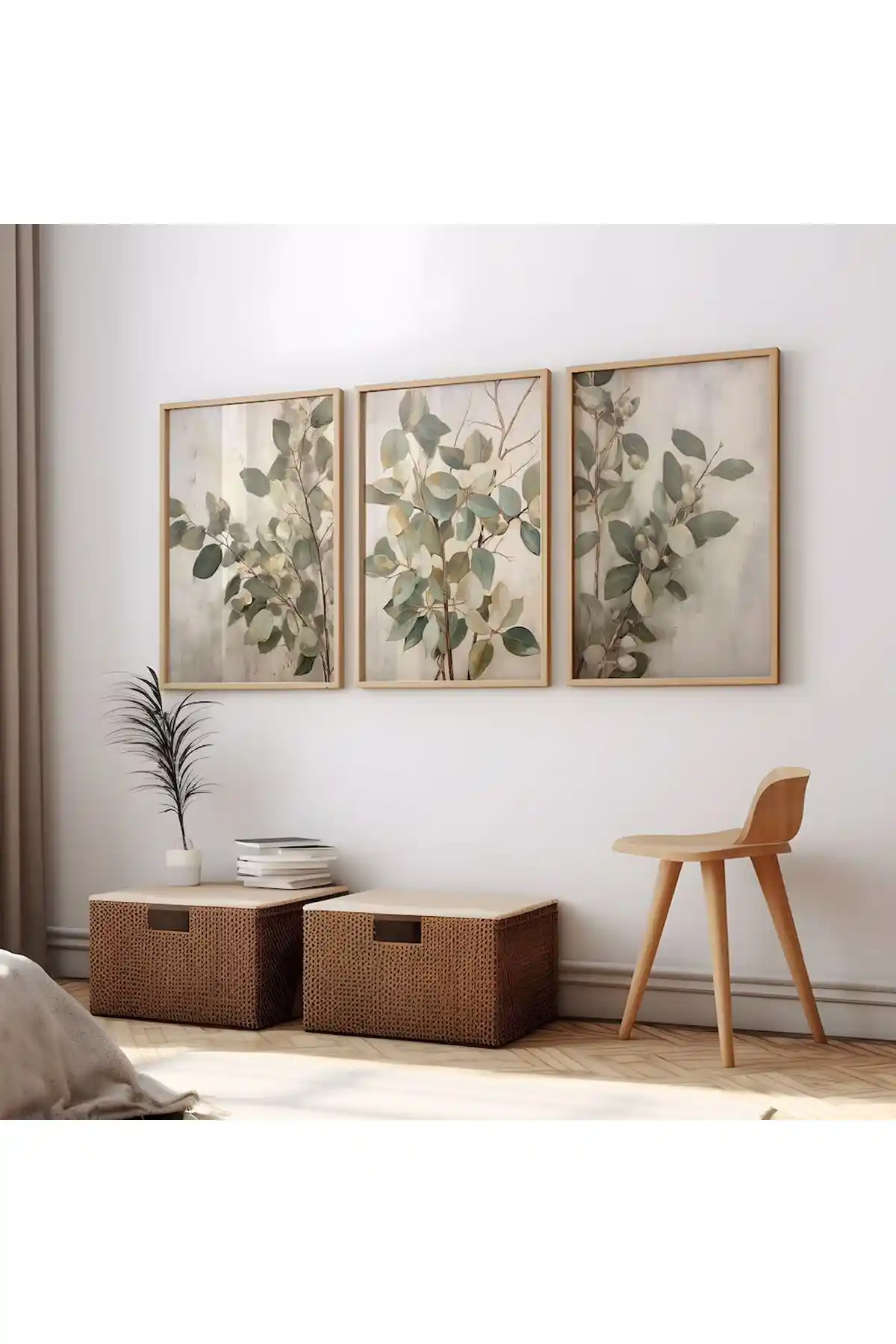 Dekorsiahome Ahşap Çerçeveli Tablo Seti ve TekTablo Çerçeveli Tablo Karşılaştırması