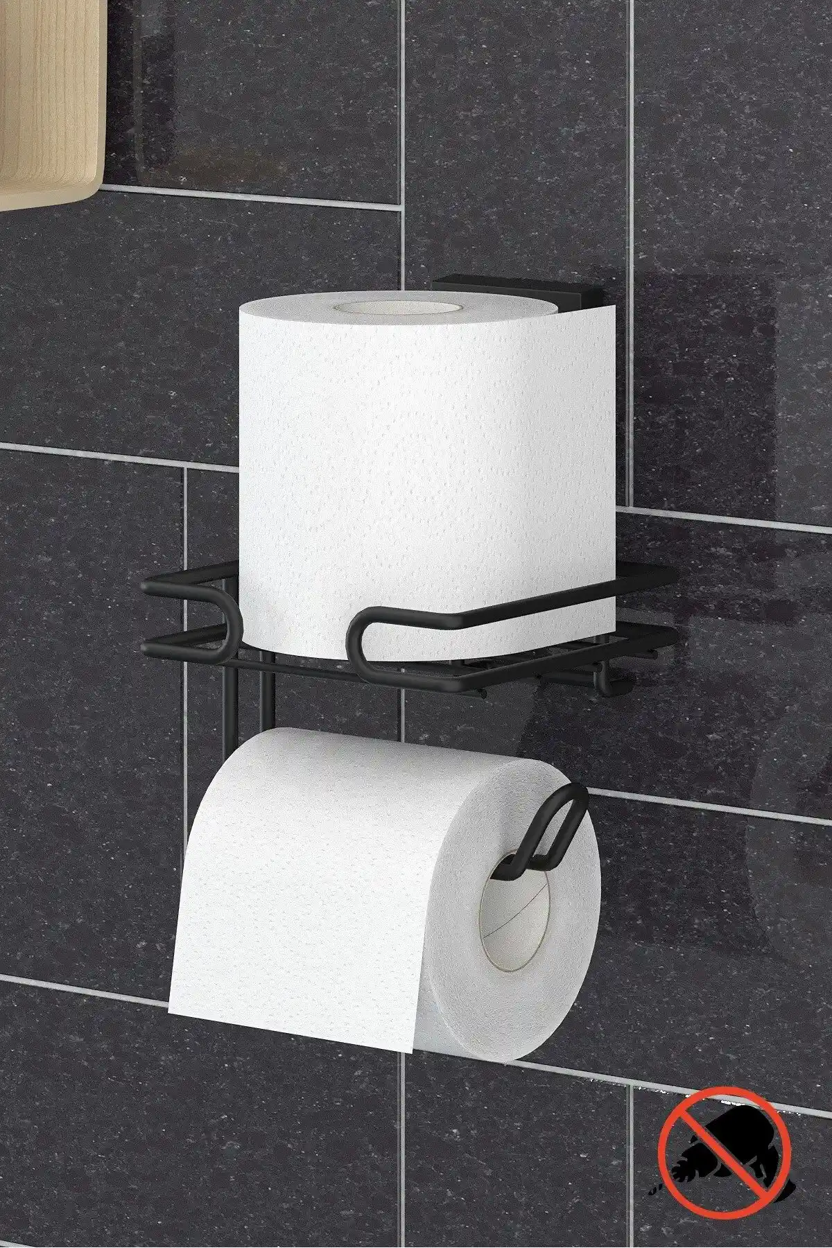 Delme Yok Easyfix Yapışkanlı Tuvalet Kağıtlık Modern ve Dayanıklı Tasarım