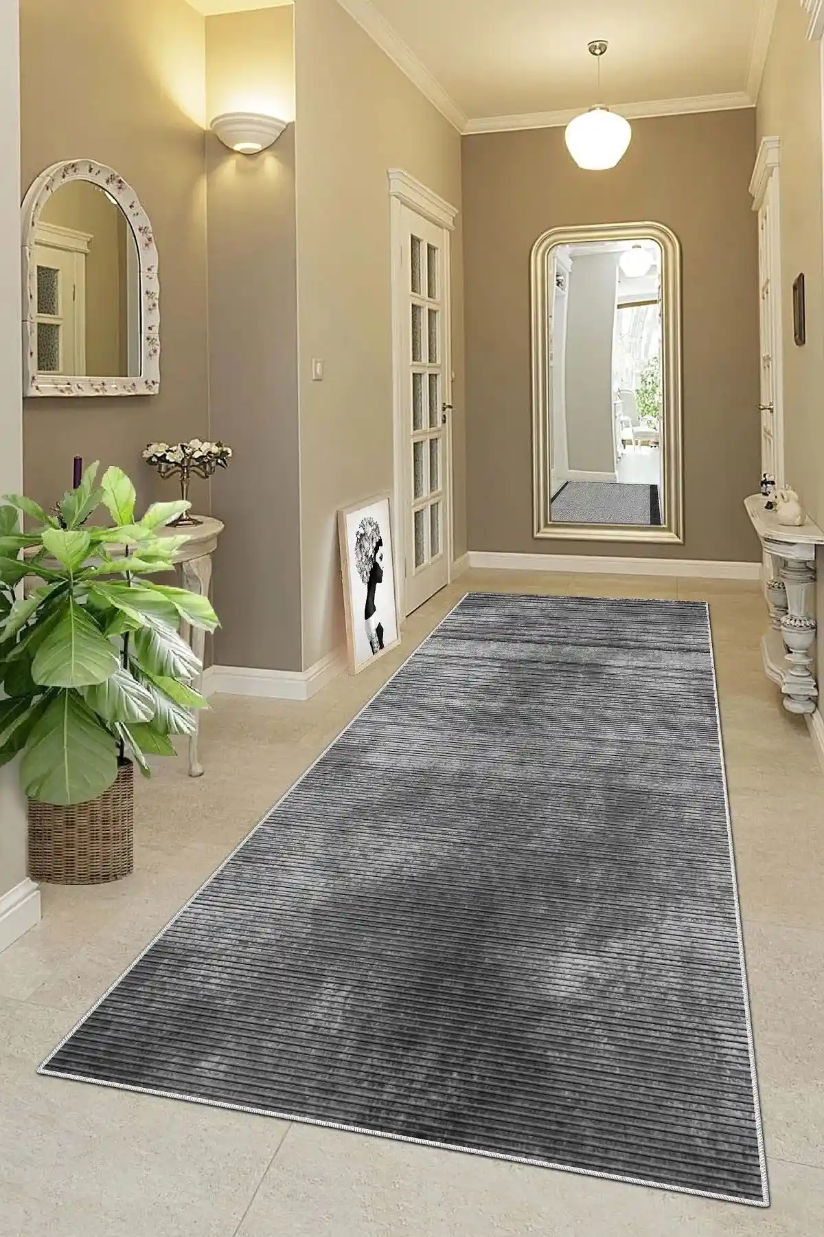 DF Home Kesme Yolluk Koridor Halısı: Modern ve Şık Tasarımıyla Giriş Alanlarınızı Yeniler