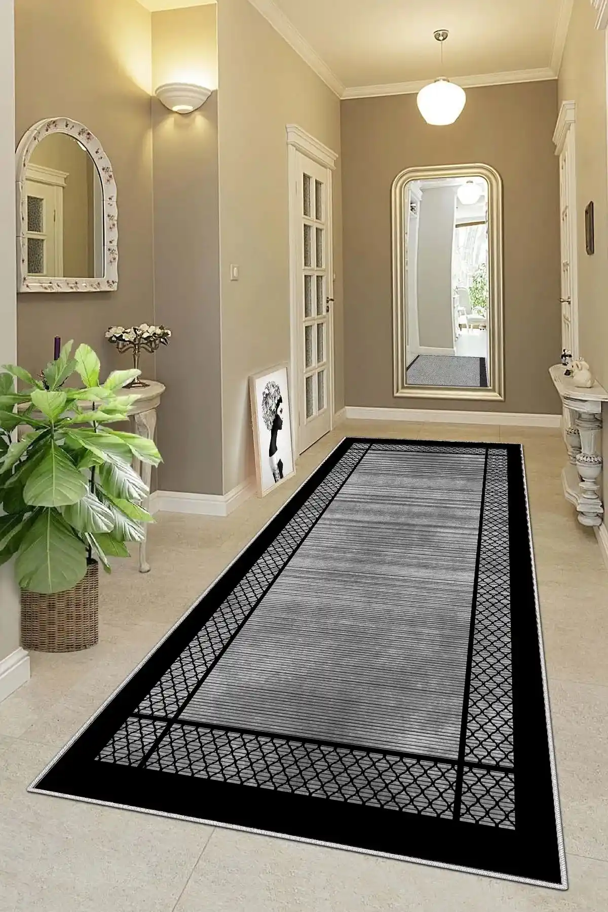 Df Home Kesme Yolluk ve Halise Home Kaymaz Taban Yıkanabilir Yolluk Karşılaştırması