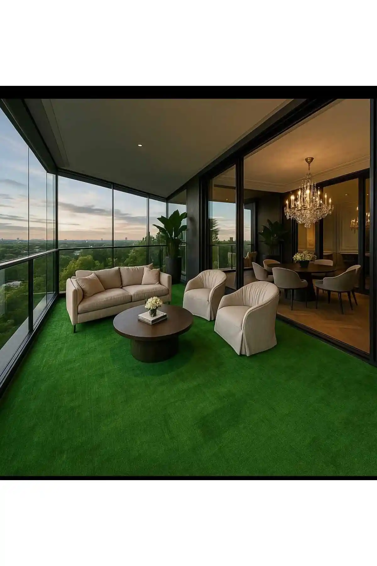 EFİLTİ Balkon Teras Halısı Modern Tasarım ve Dayanıklılığıyla Öne Çıkar