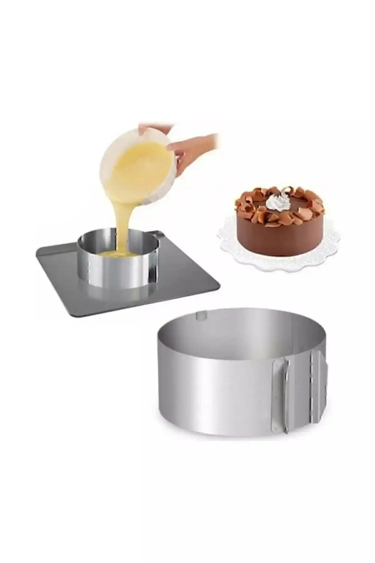 EKİN PASTRY ve EMBHOME Paslanmaz Kelepçeli Kek Kalıplarının Detaylı Karşılaştırması