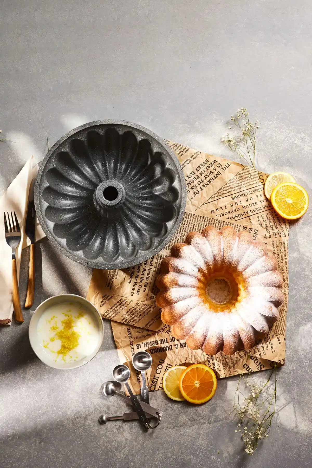 Emsan Arya Döküm Kek Kalıbı 24 cm ile Eşit Pişen Lezzetli Kekler