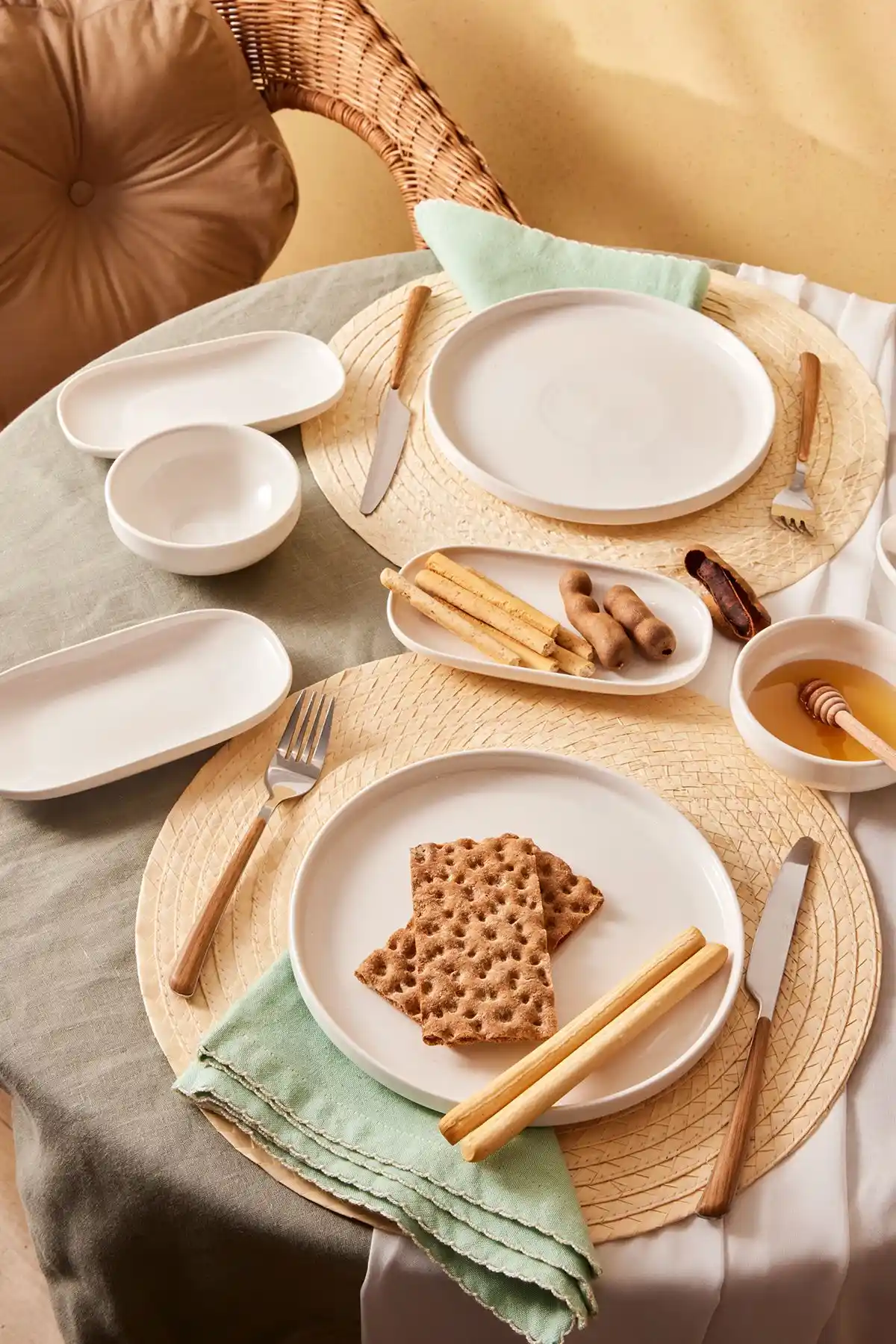 Emsan Parla Porselen 12 Parça Kahvaltı Takımı Modern ve Şık Tasarım ile Günlük Kullanım İçin Uygun