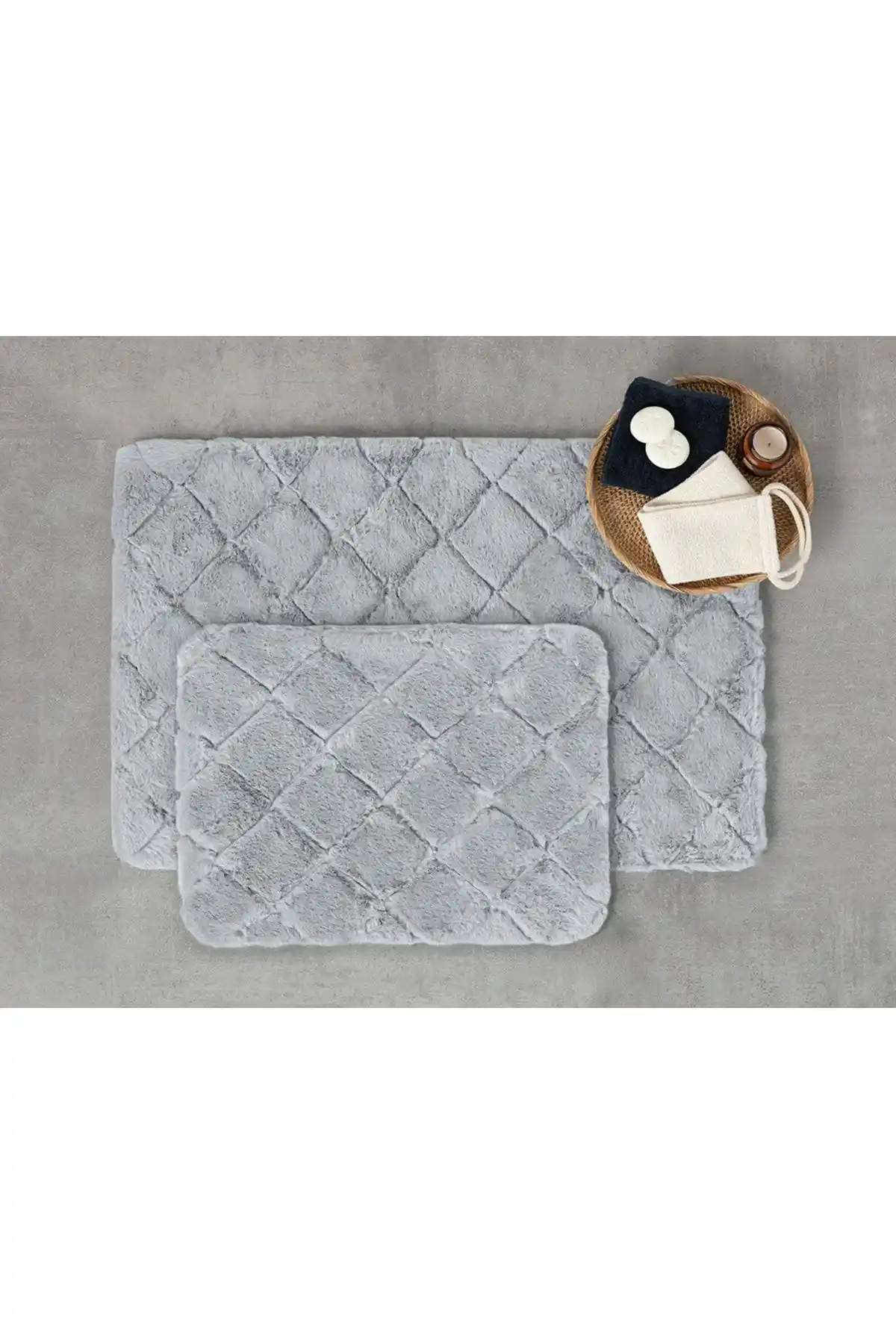 English Home Atingere Moale Rabbit Peluş Set: Şık ve Konforlu Banyo Aksesuarı