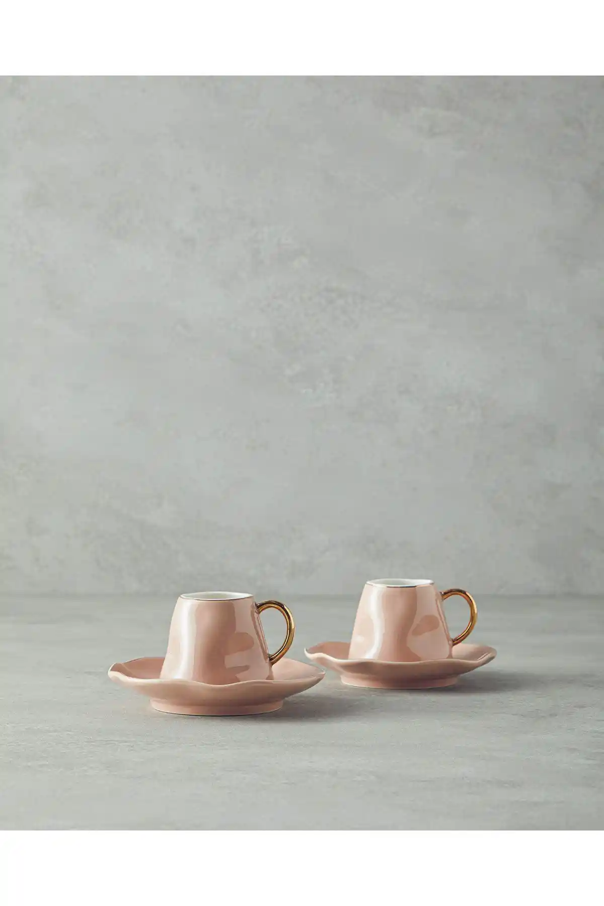 English Home Felix Bone China 4 Parça Kahve Fincan Takımı Modern ve Şık Tasarım