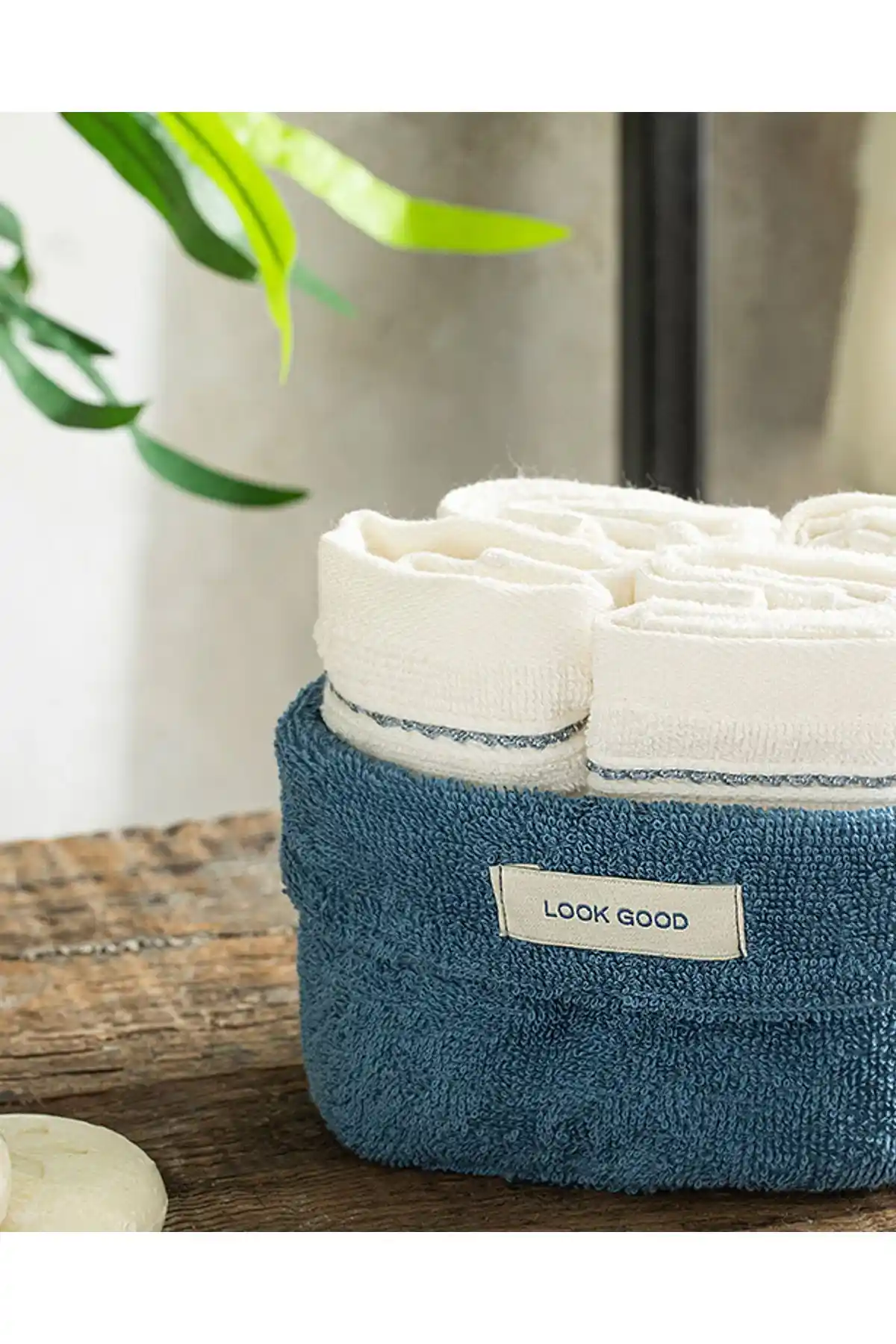 English Home Quadro Pamuklu 4’lü El Havlusu Seti Modern ve Şık Tasarım