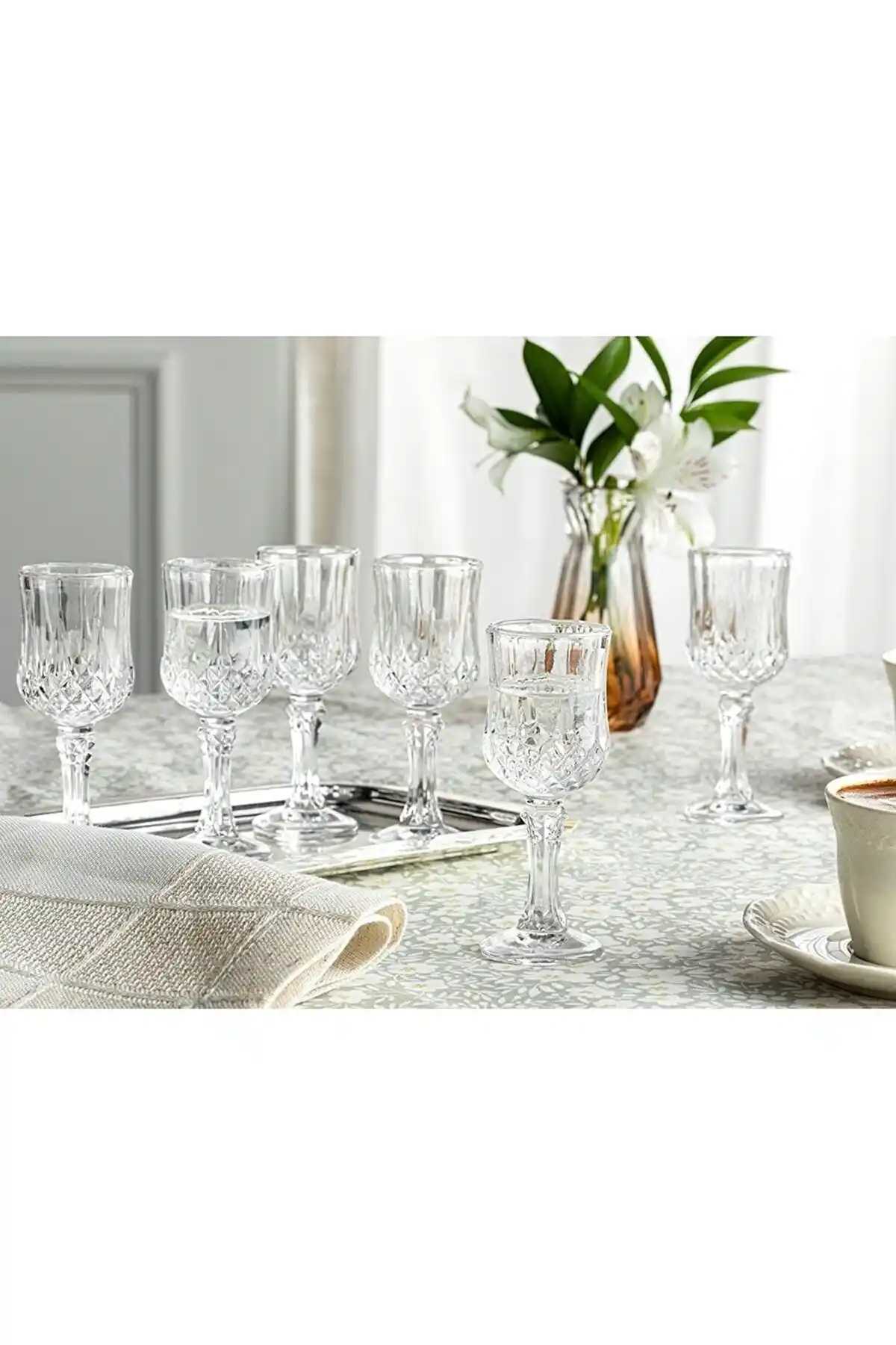 English Home Rich Roe Cam 6'lı Kahve Yanı Su Bardağı: Estetik ve Sağlıklı Tasarım