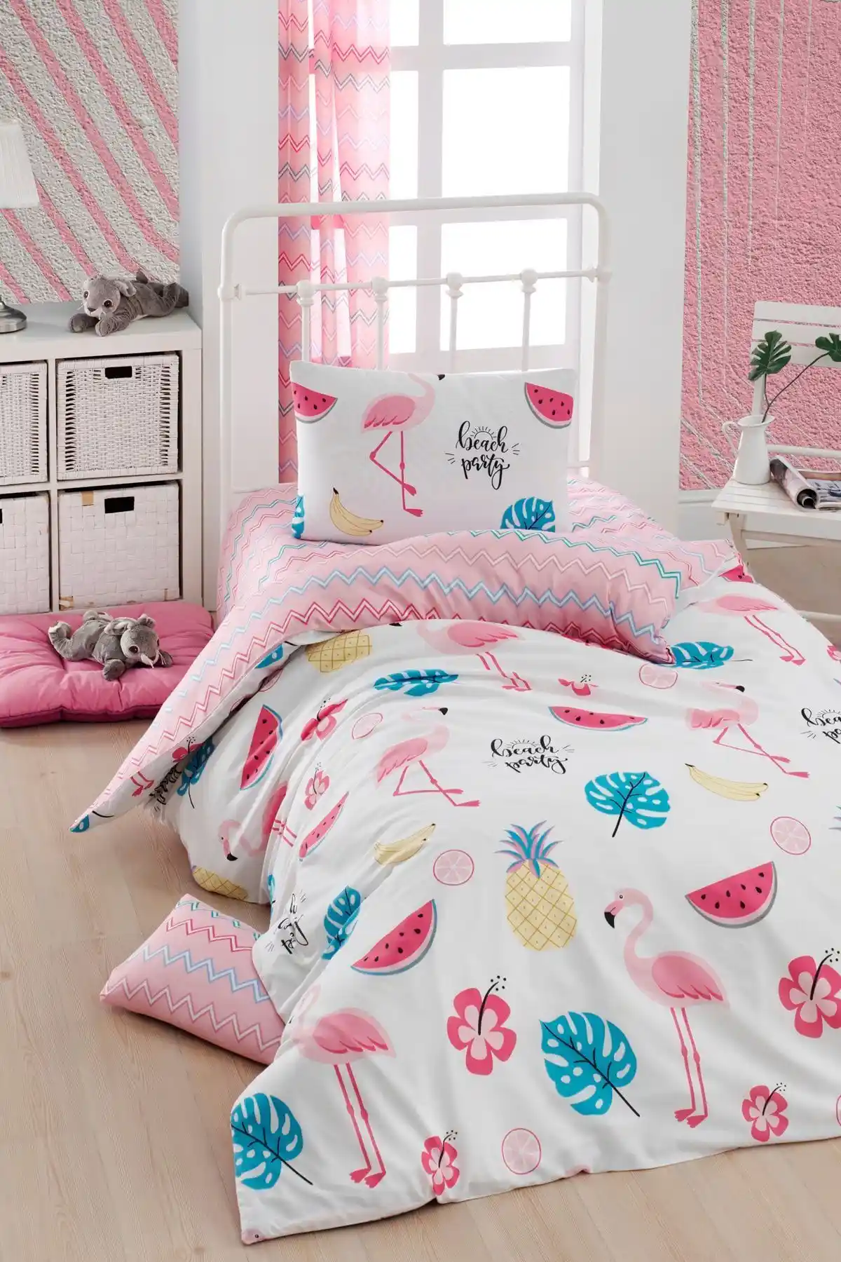 Enlora Home Kokteyl Beyaz Nevresim Takımı Yüksek Kalite ve Kolay Kullanım Özellikleri