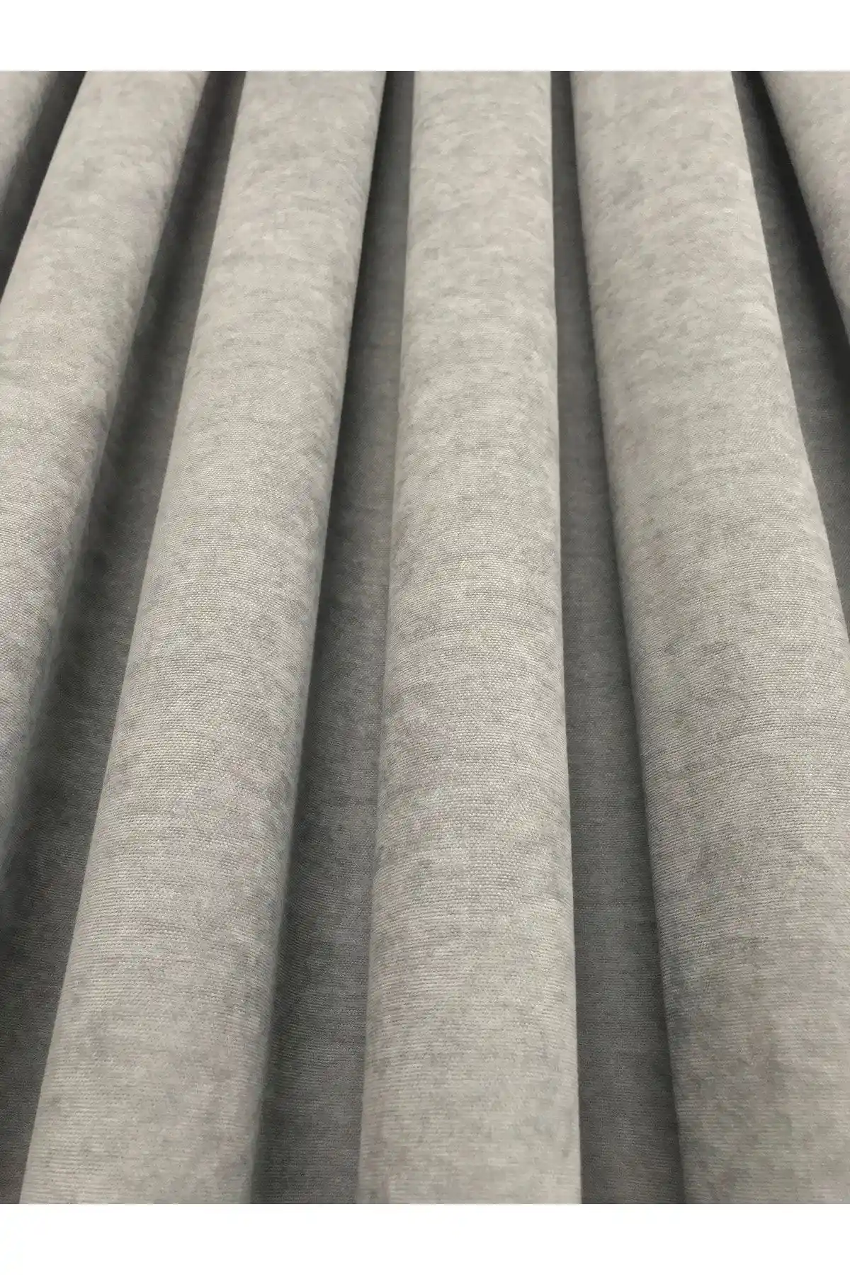 Erdoğanlar Koza Ada Fonluk Gri Tek Kanat Perde: Modern ve Dayanıklı Dekorasyon Çözümü