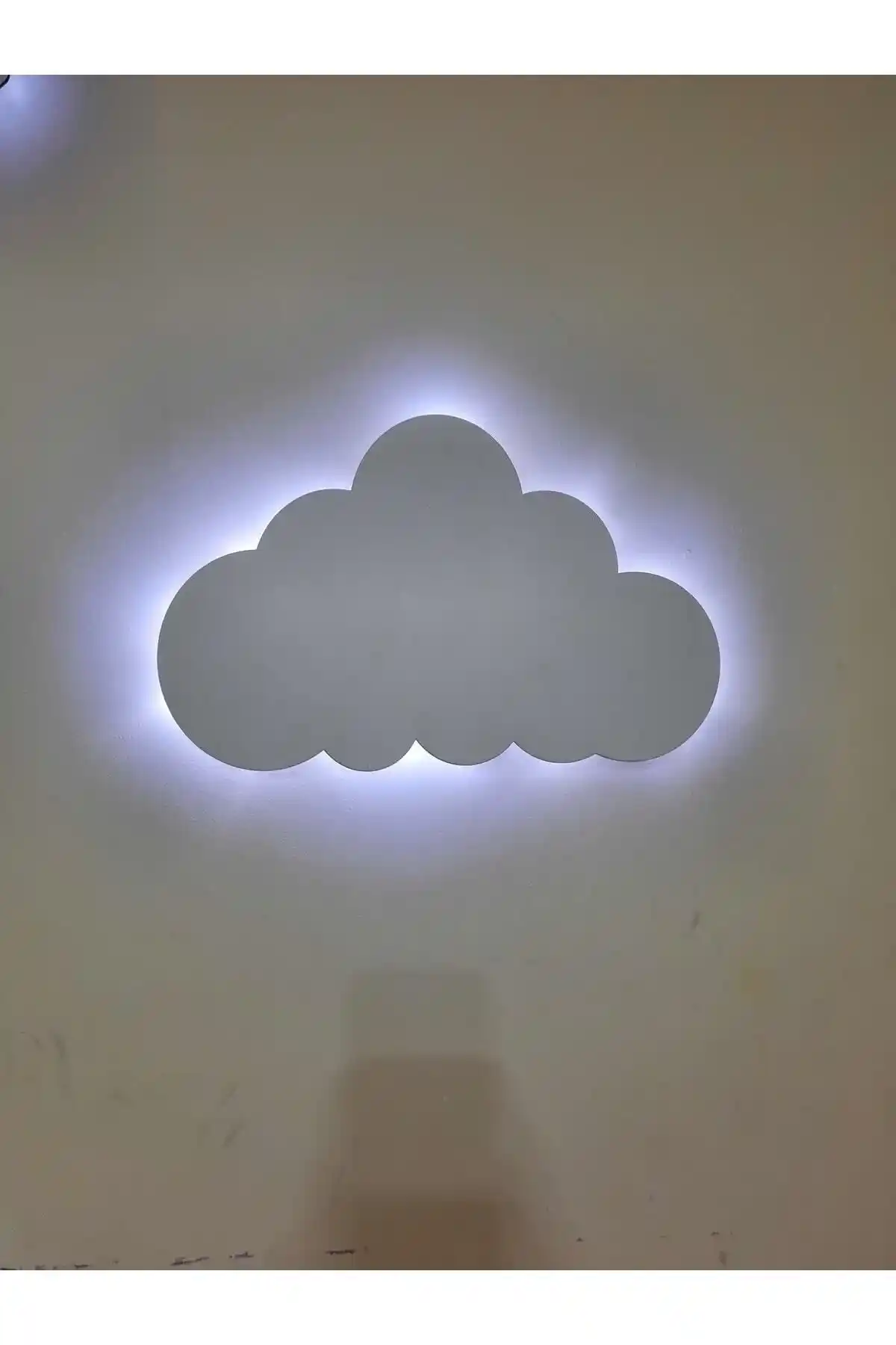 Ergdekor Çocuk ve Bebek Odası İçin Sevimli ve İşlevsel Bulut Duvar Lambası