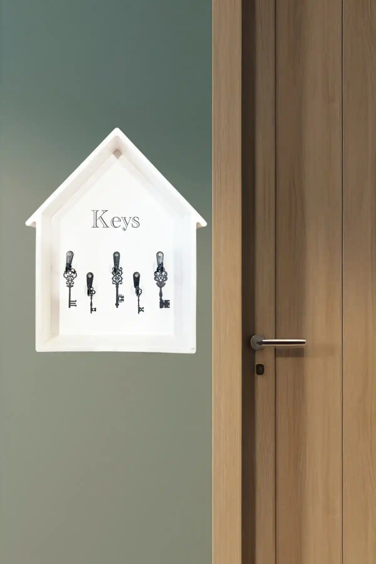 Ev İçin Modern ve Şık Anahtar Askılığı Pratik Düzenleme Çözümü