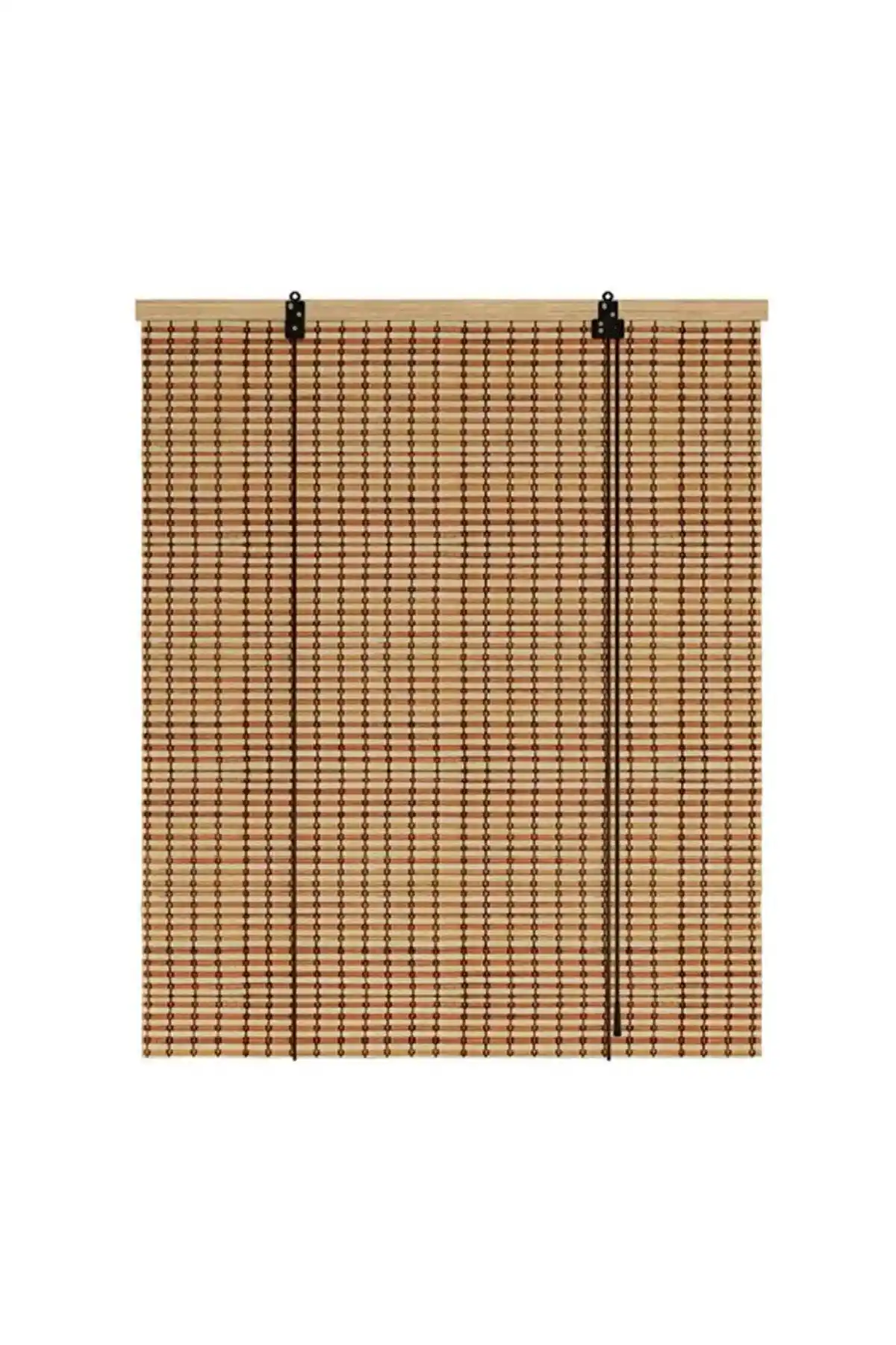 EVDEKAR Ahşap Görünümlü Bambu Stor Perde ile Modern ve Doğal Dekorasyon
