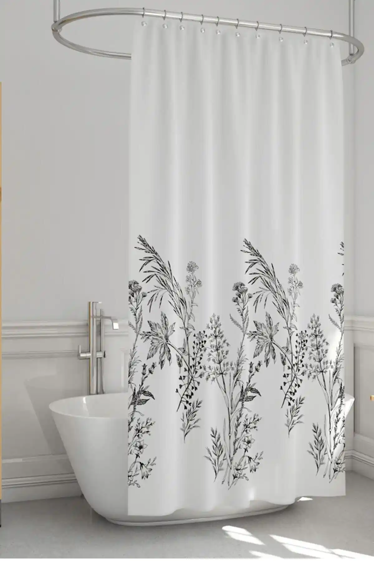 Evdy Funda Çift Kanatlı Duş Perdesi: Estetik ve İşlevsellik Sunan Modern Banyo Aksesuarı