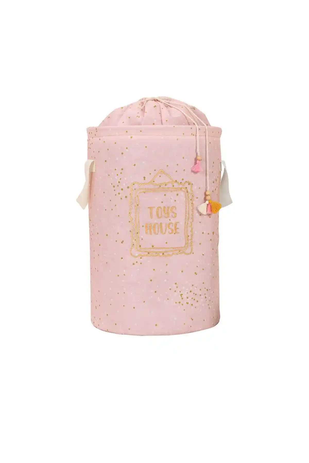 Faiend Yuvarlak Torbalı Bebek Odası Çok Amaçlı Organizer ve Sepetleri