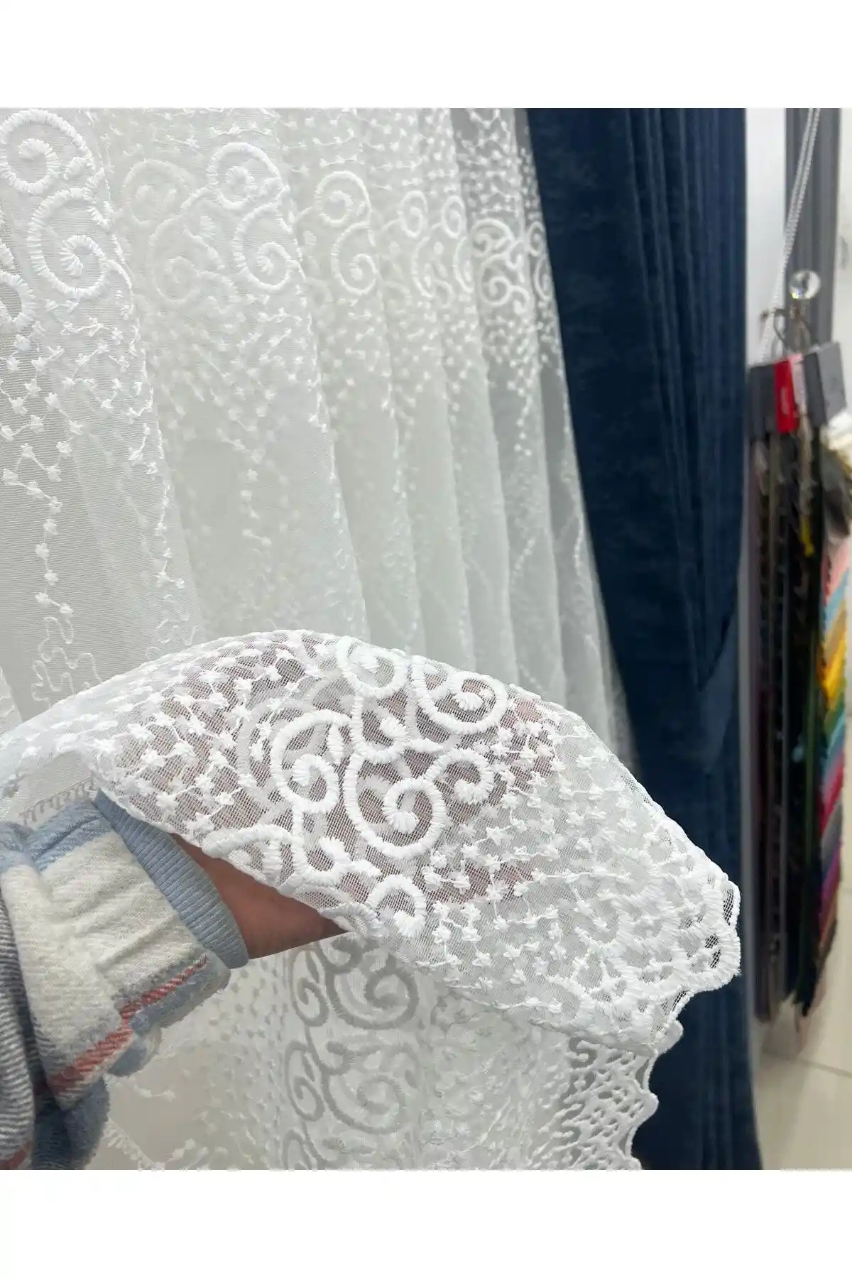 FİENS Kısa 605 ve perdealemi Şal Desen Örme Düz Tül Perde Karşılaştırması