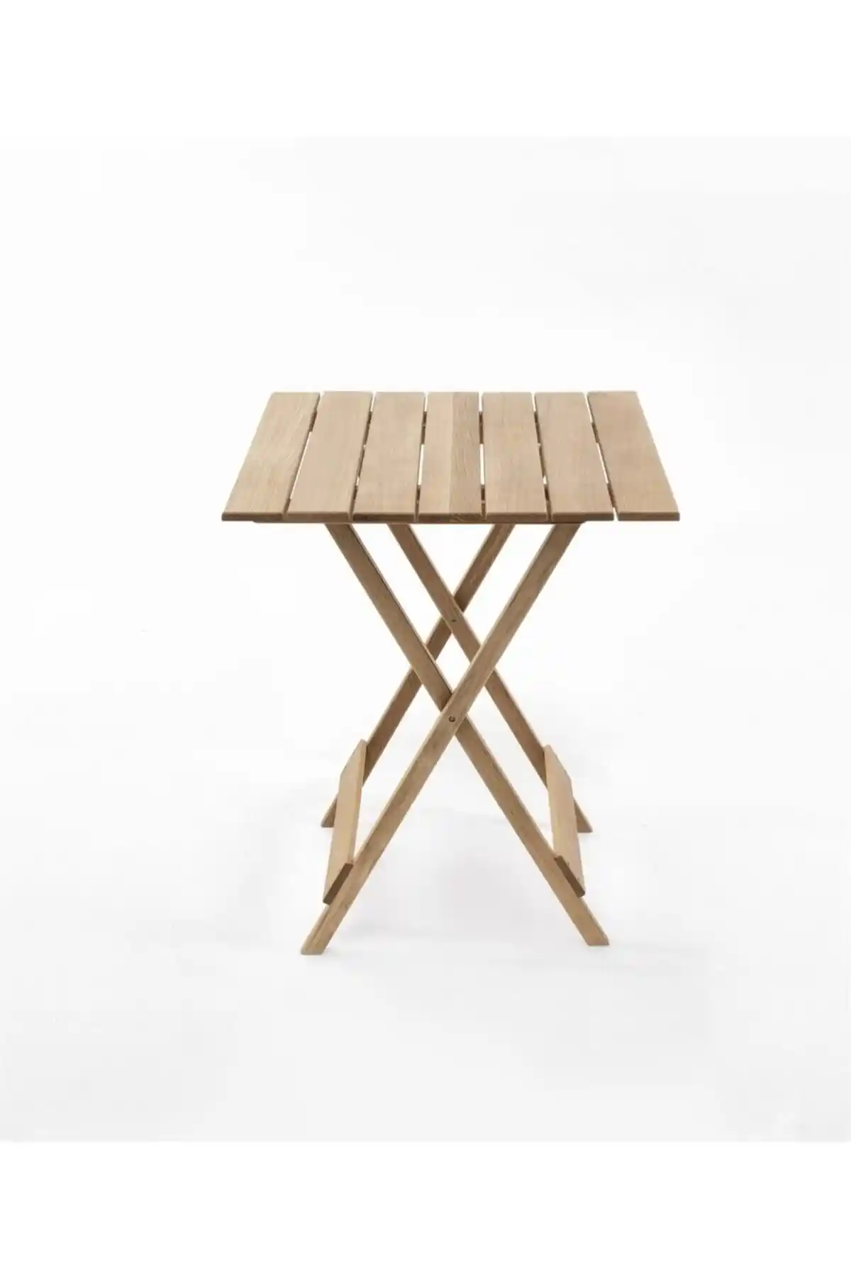 Fold&Go Ahşap Meşe Masif Katlanır Masa: Modern ve Dayanıklı Çok Amaçlı Mobilya