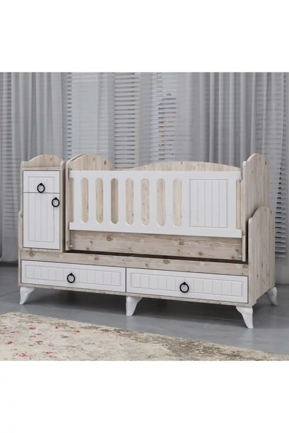 Garaj Home Sude Beyaz Membran Country Asansörlü Beşik İncelemesi ve Özellikleri