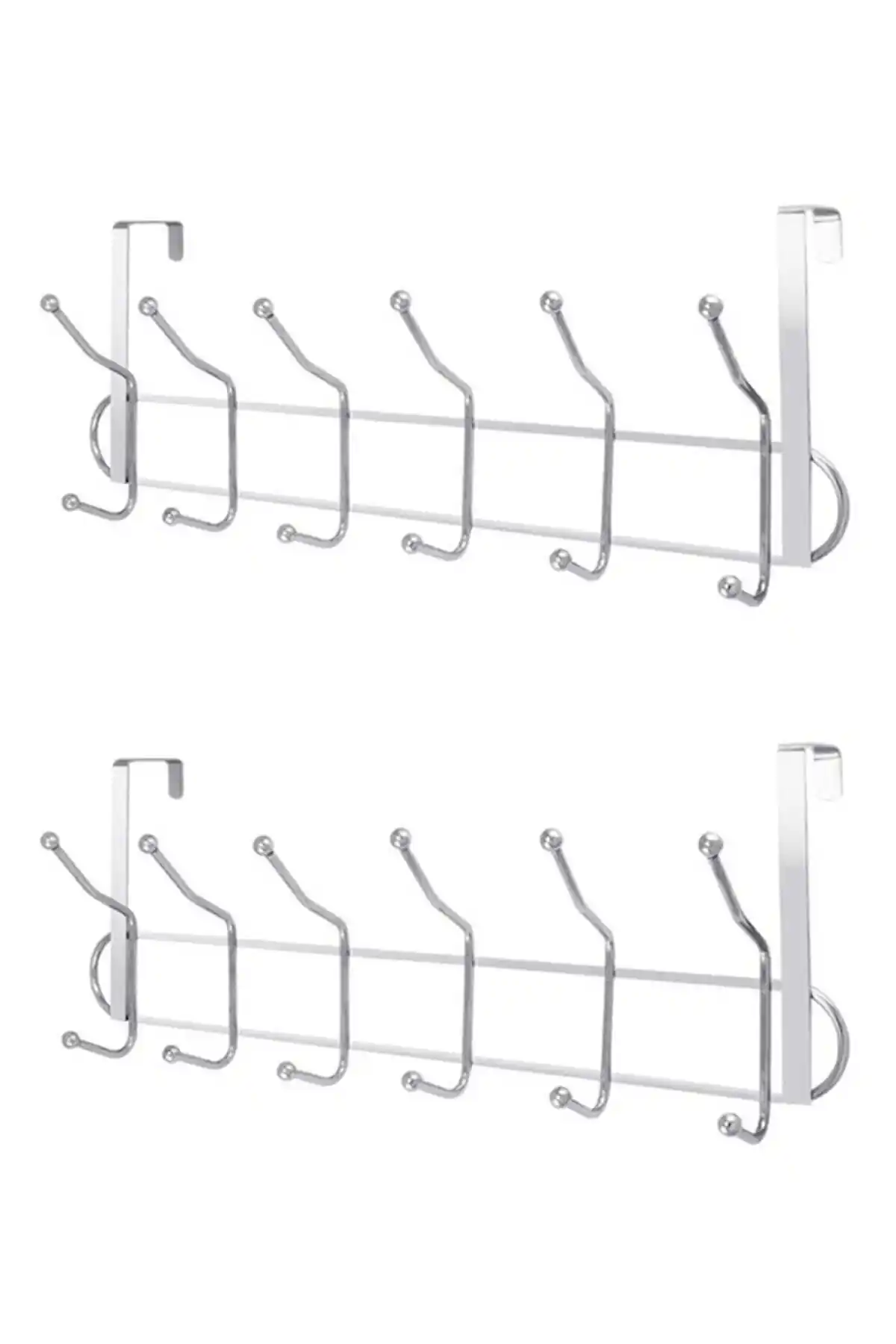 Genel Markalar 2 Adet Kapı Arkası Askılık ile Etkili ve Pratik Depolama Çözümü