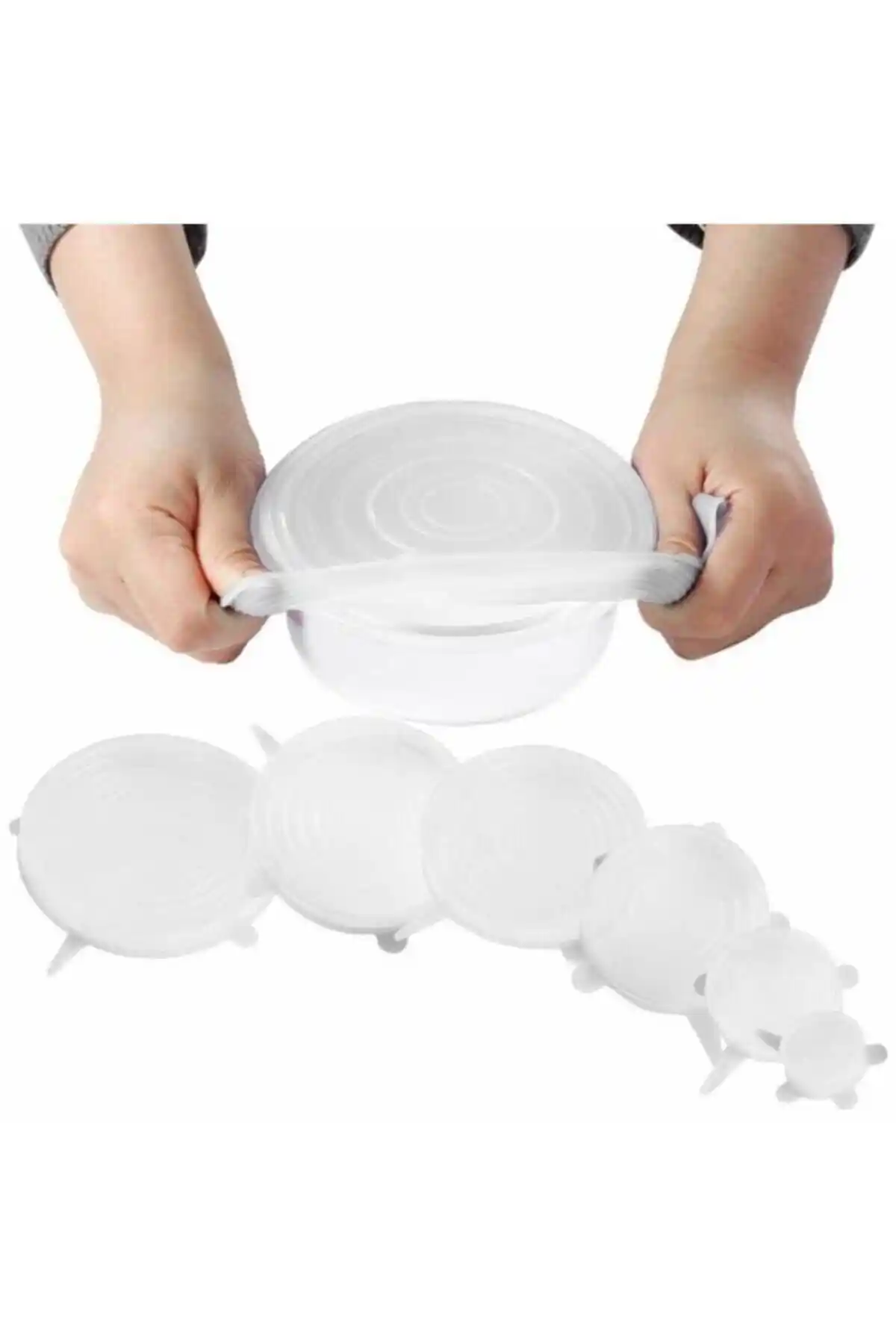 Genel Markalar 6'lı Streç Kapak ve Tencere Bonesi Seti ile Mutfakta Pratiklik ve Düzen Sağlayın