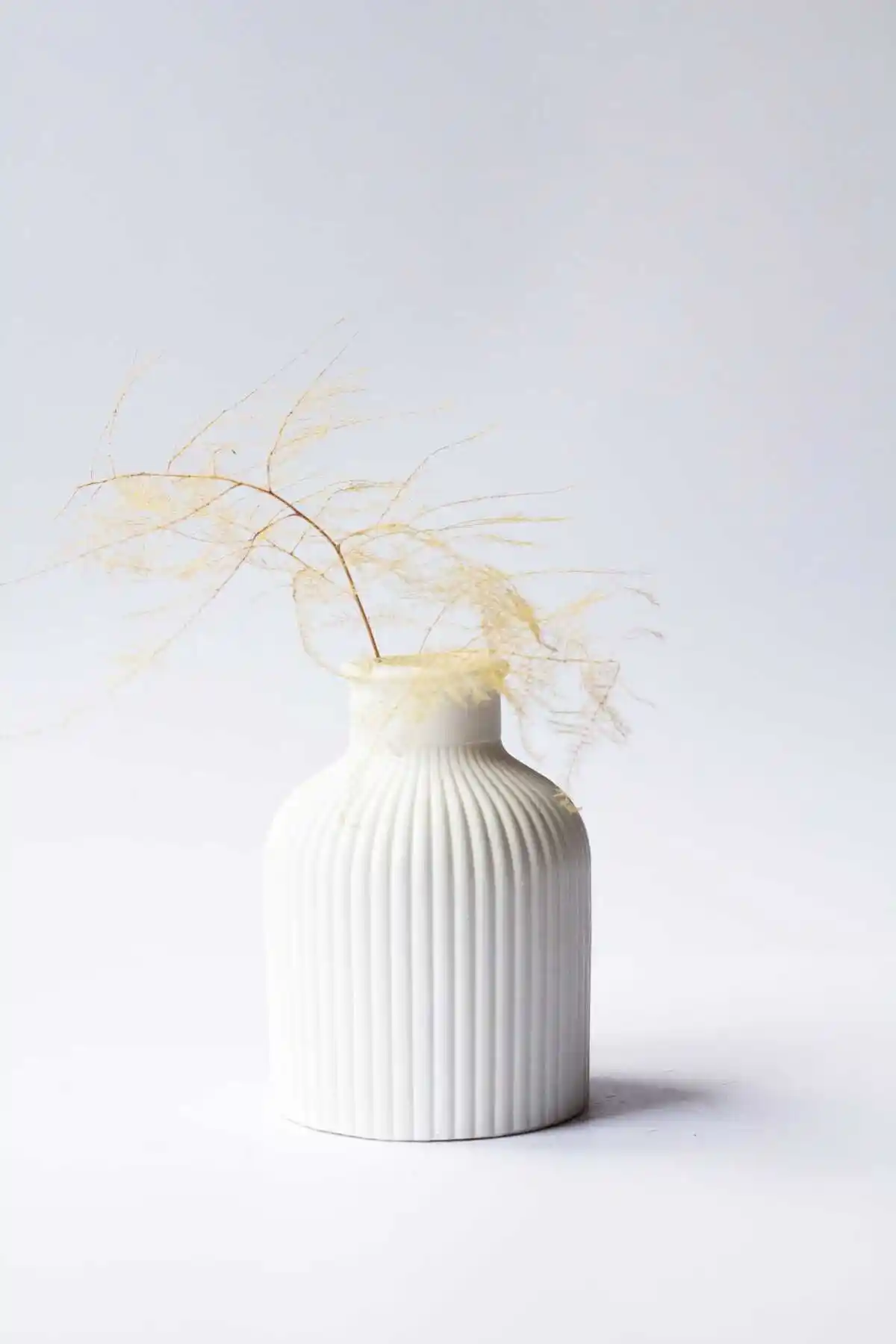 Genel Markalar Beyaz İskandinav Beton Biblo Modern Dekorasyon İçin Şık Tasarım