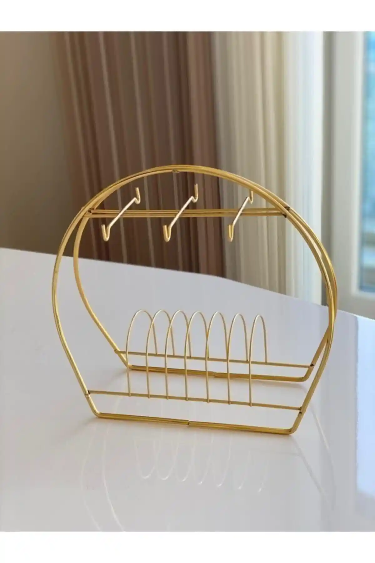 Genel Markalar Fincan Askılığı Stan<dı> ile Mutfak Dekorasyonunda Şıklık ve İşlevsellik Artışı