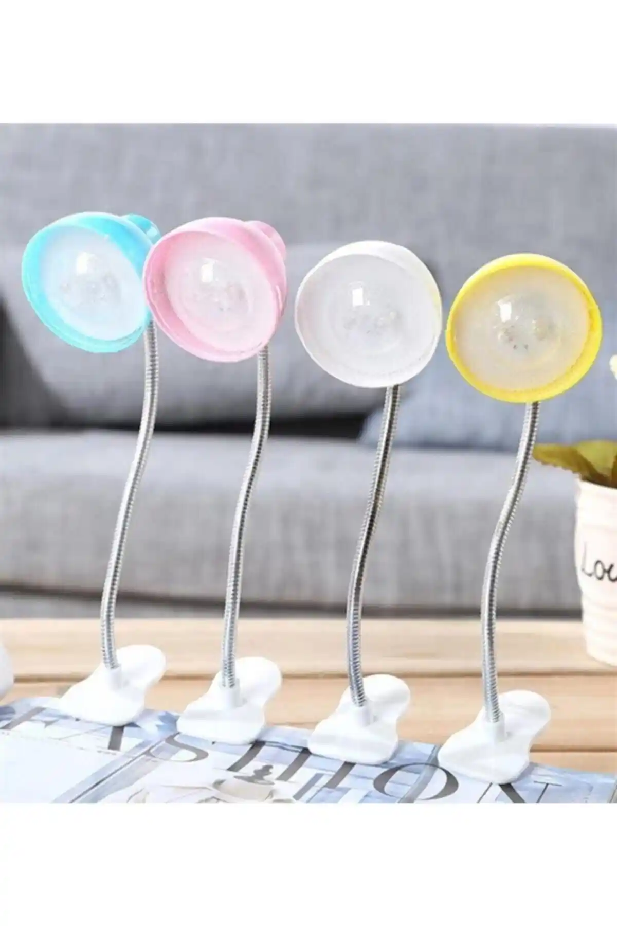 Genel Markalar Mavi Mandallı LED Okuma Lambası: Taşınabilir ve Kullanışlı Tasarım