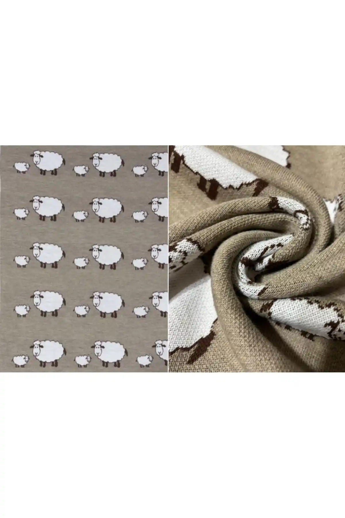 Genel Markalar Pamuk Triko Bebek Battaniyesi Yumuşak ve Sıcak Tutma Özelliğiyle Güvenli Kullanım