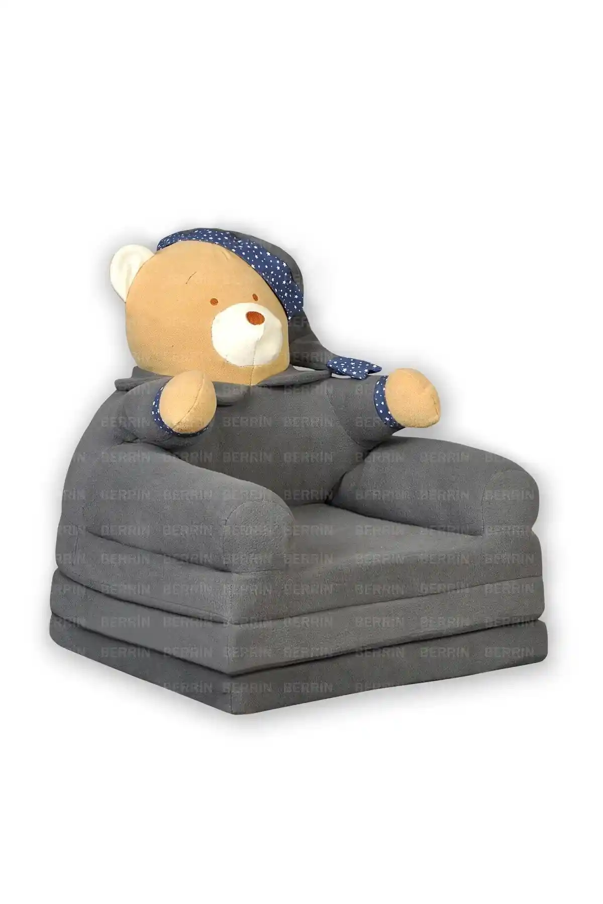 Genel Markalar Portatif Polar Dolum Katlanır Ayıcık Çocuk Koltuğu, Konfor ve Güvenlik Sağlayan Pratik Tasarım