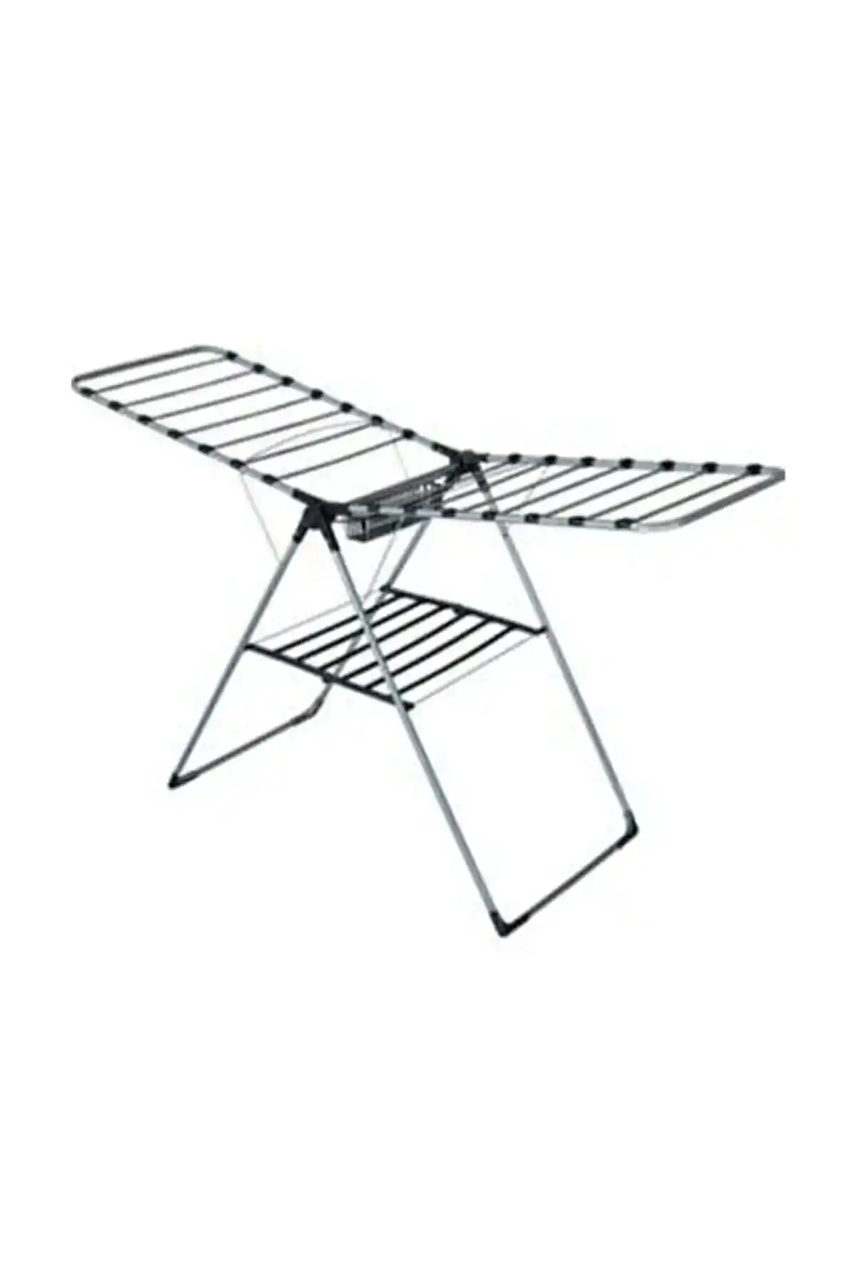 Genel Markalar Siyah Çamaşır Kurutmalık Askılığı Dayanıklı ve Kullanışlı Tasarım